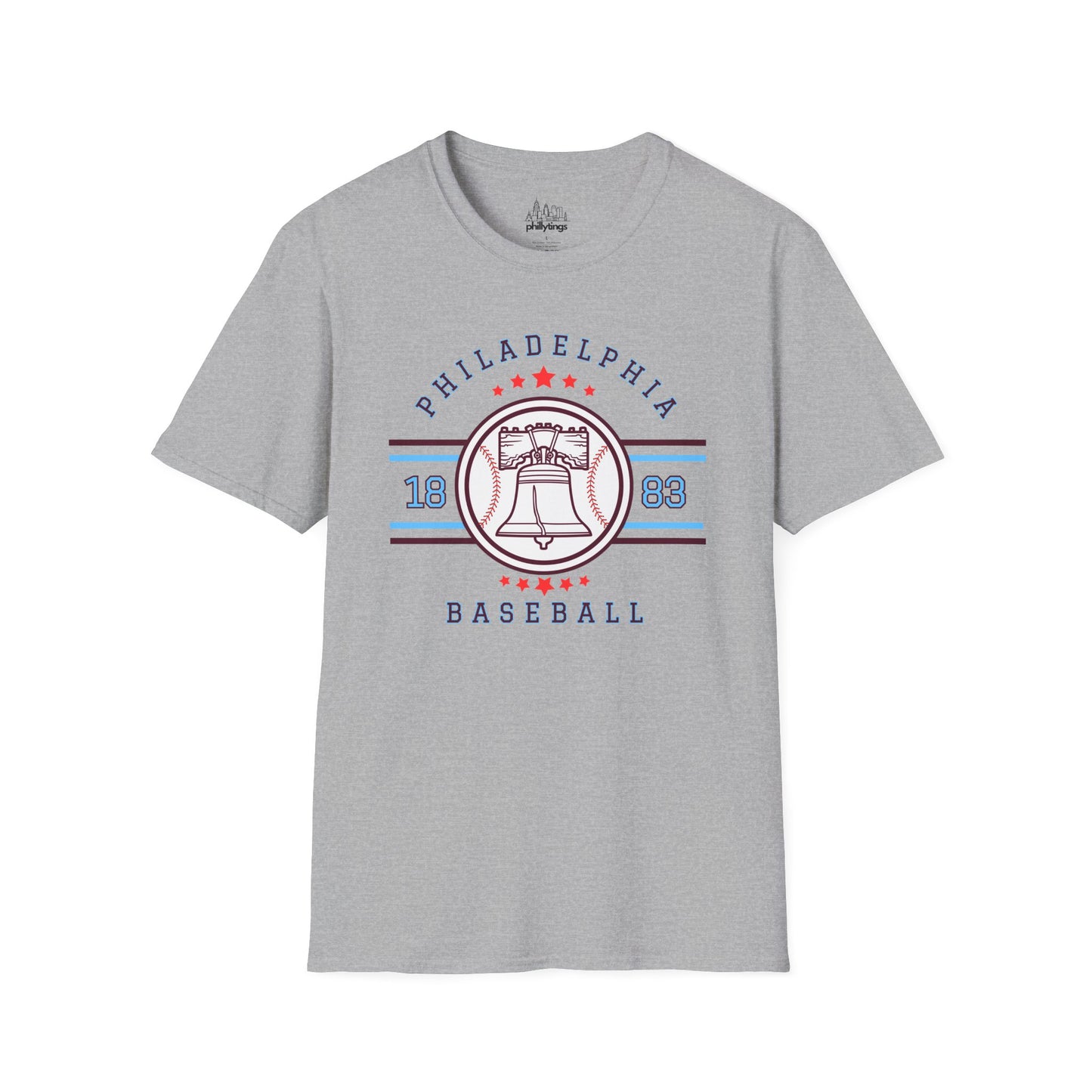 Philadelphia Baseball Retro 1883 - Unisex Tee