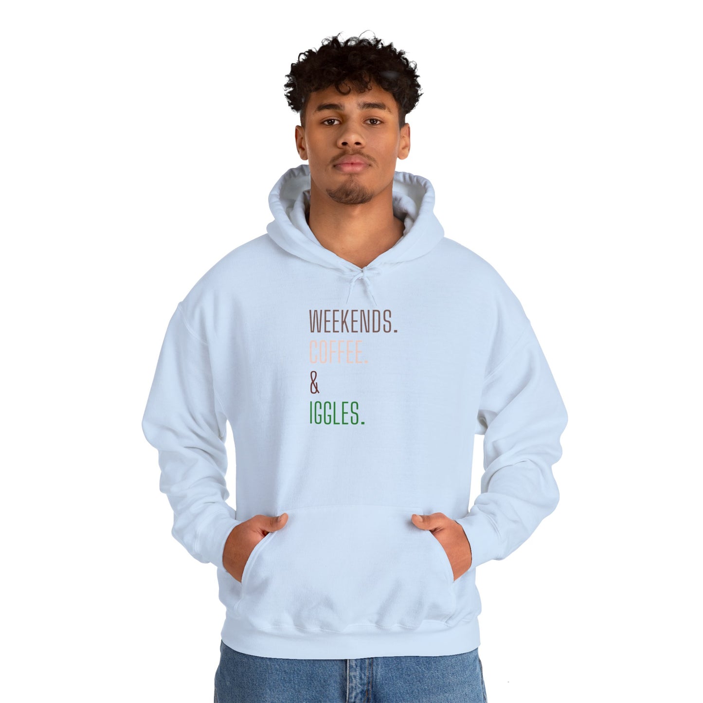 Weekends.Coffee.Iggles - Unisex Hoodie