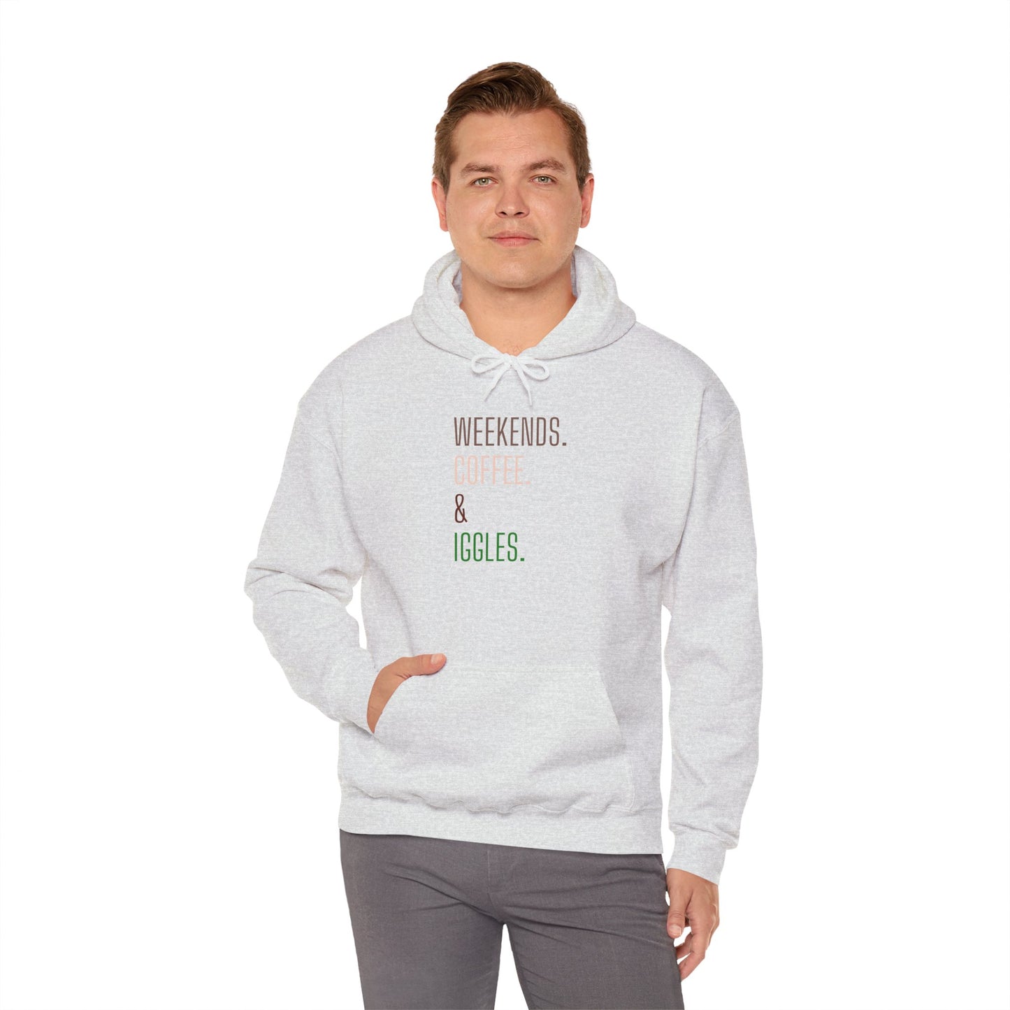 Weekends.Coffee.Iggles - Unisex Hoodie