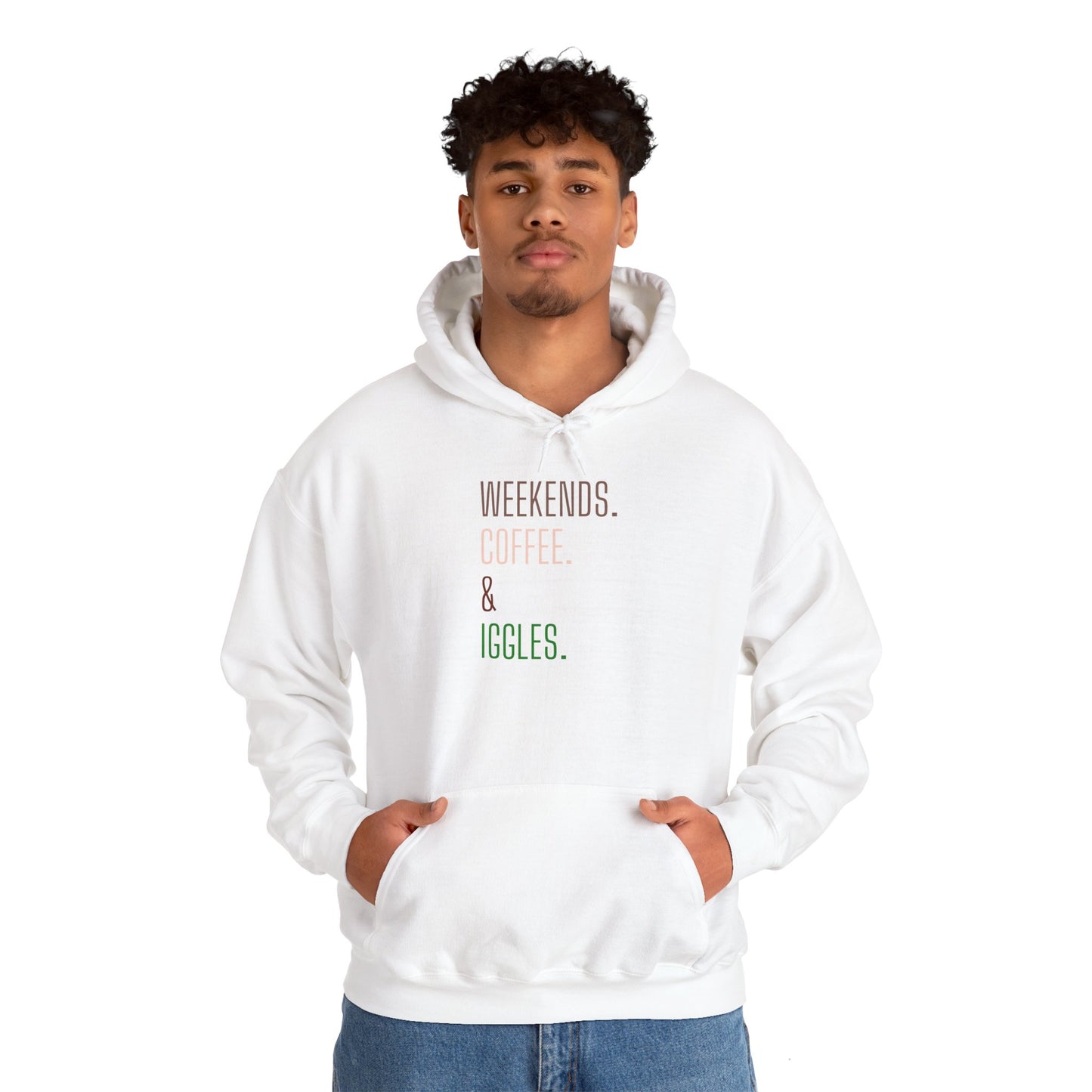 Weekends.Coffee.Iggles - Unisex Hoodie