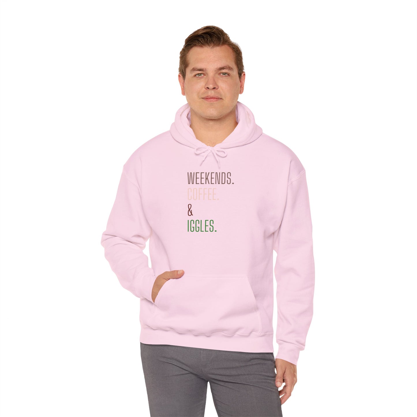 Weekends.Coffee.Iggles - Unisex Hoodie