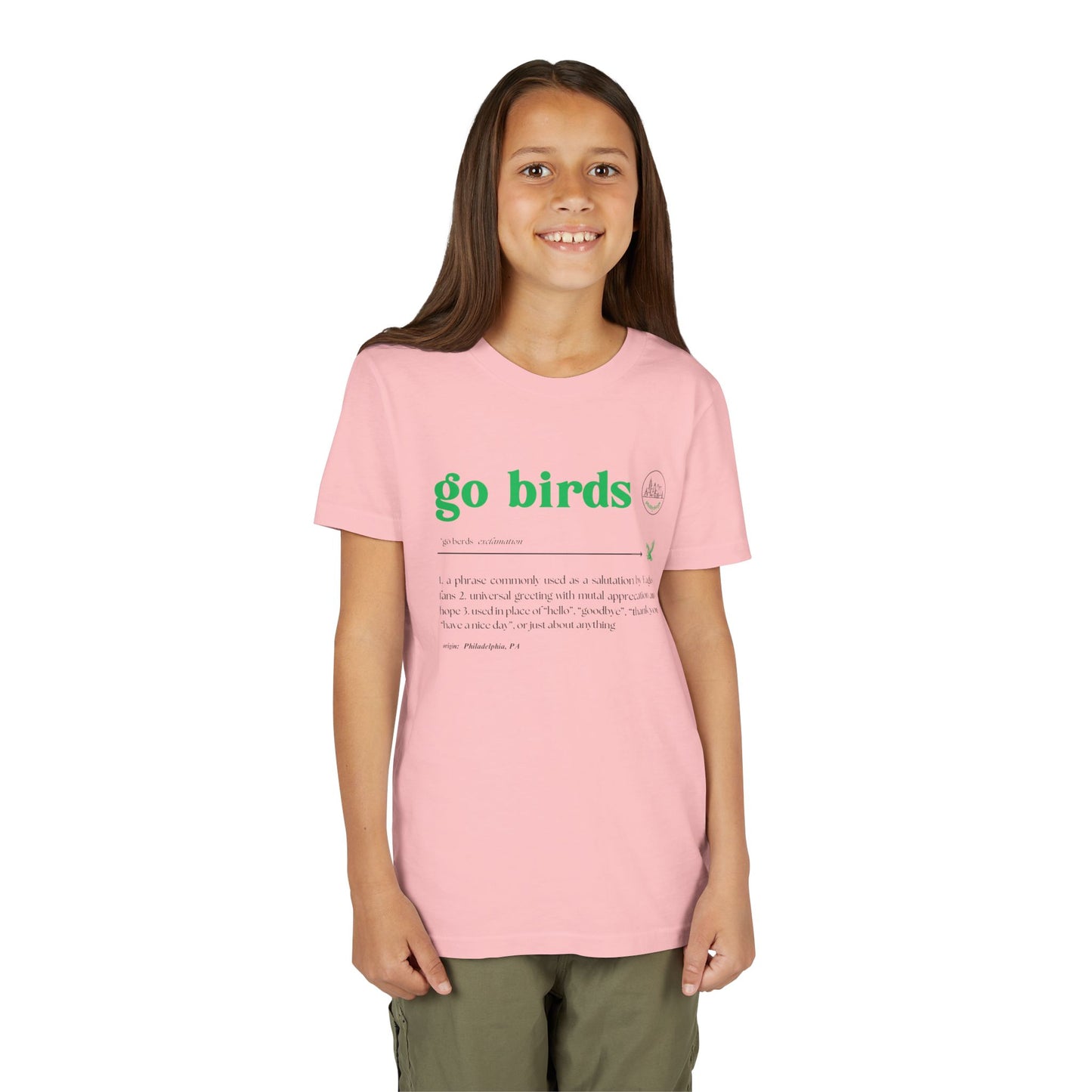 Go Birds Definition - Unisex Kids Tee