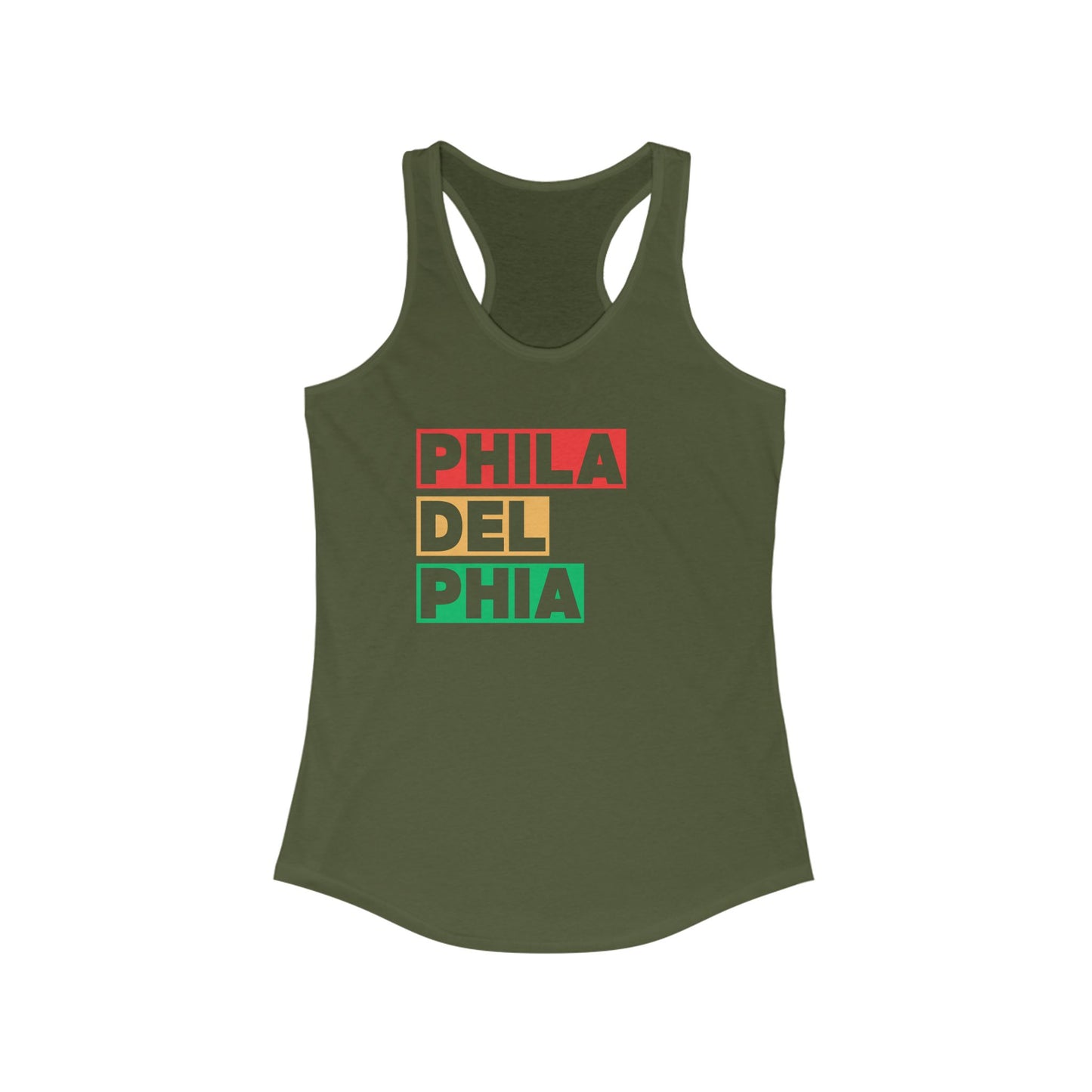 PHILA-DEL-PHIA - Racerback Tank