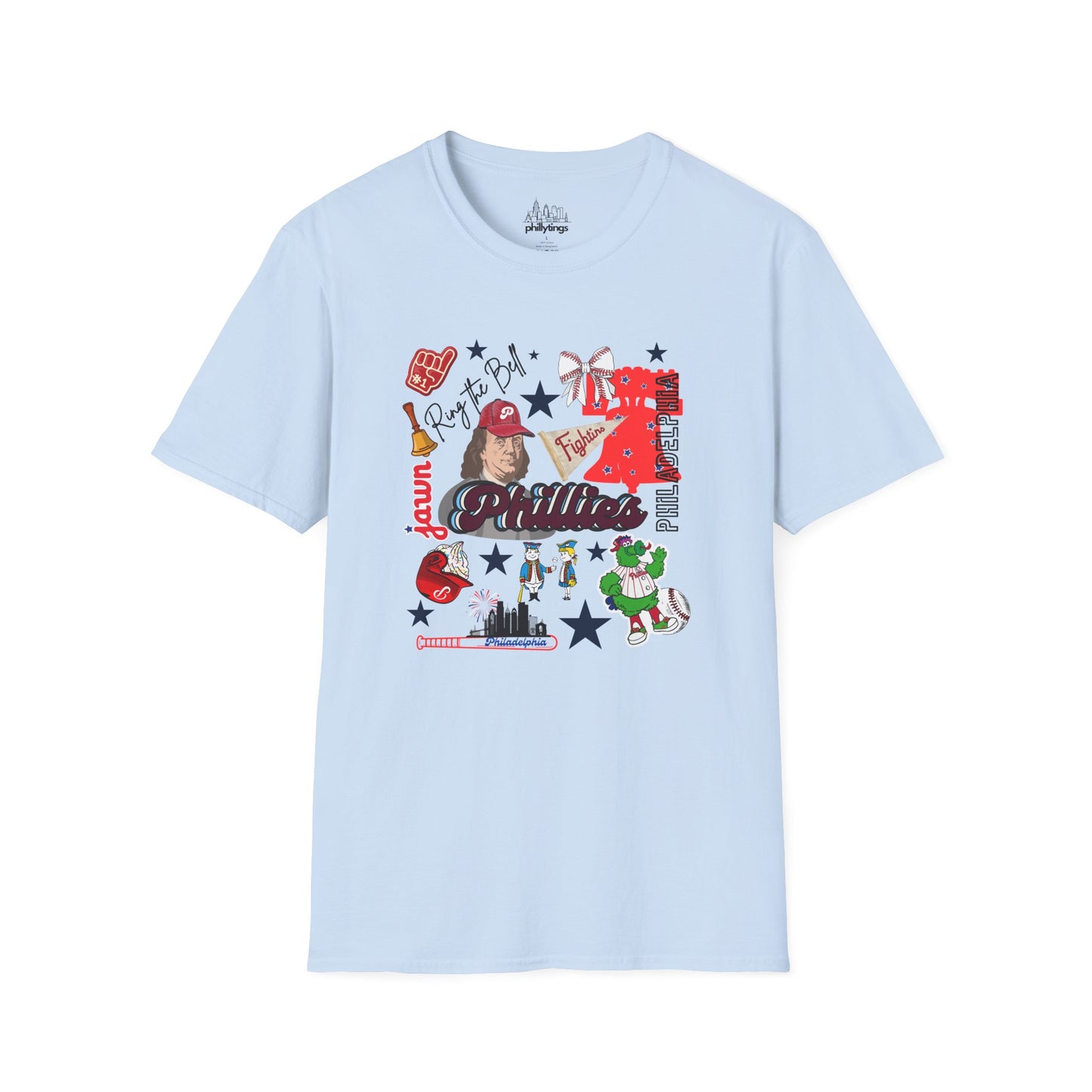Vintage Phillies Collage - Unisex Tee