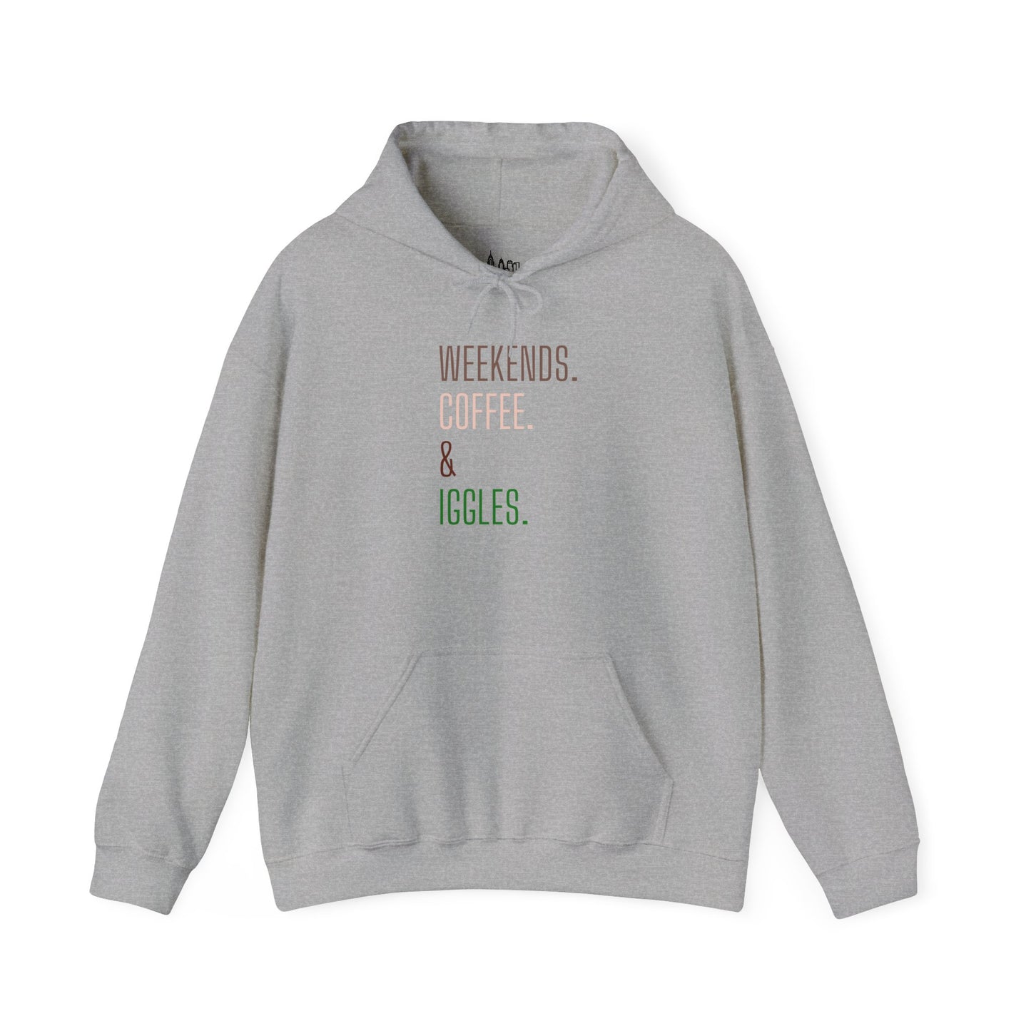 Weekends.Coffee.Iggles - Unisex Hoodie