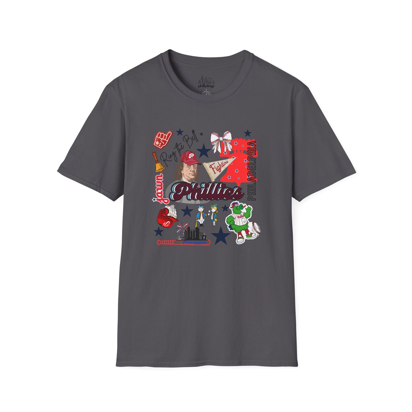 Vintage Phillies Collage - Unisex Tee