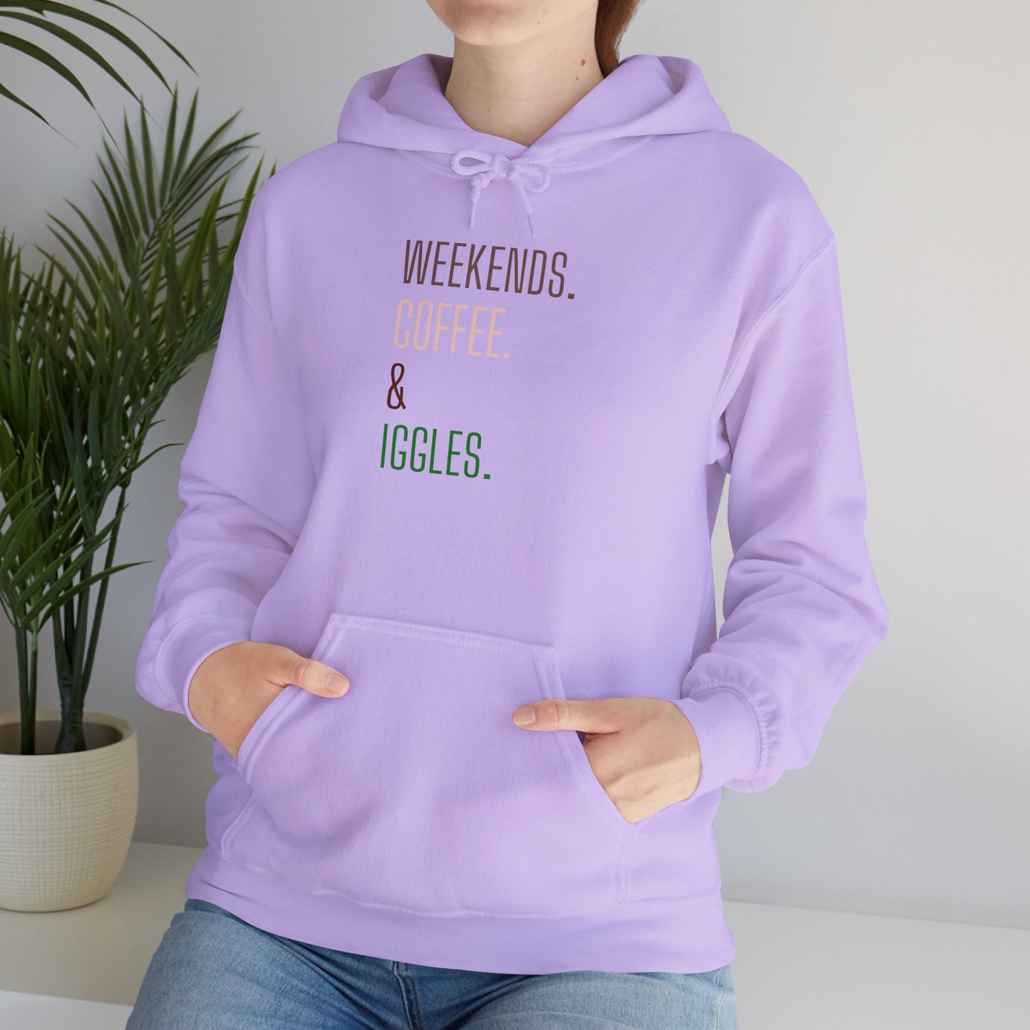 Weekends.Coffee.Iggles - Unisex Hoodie