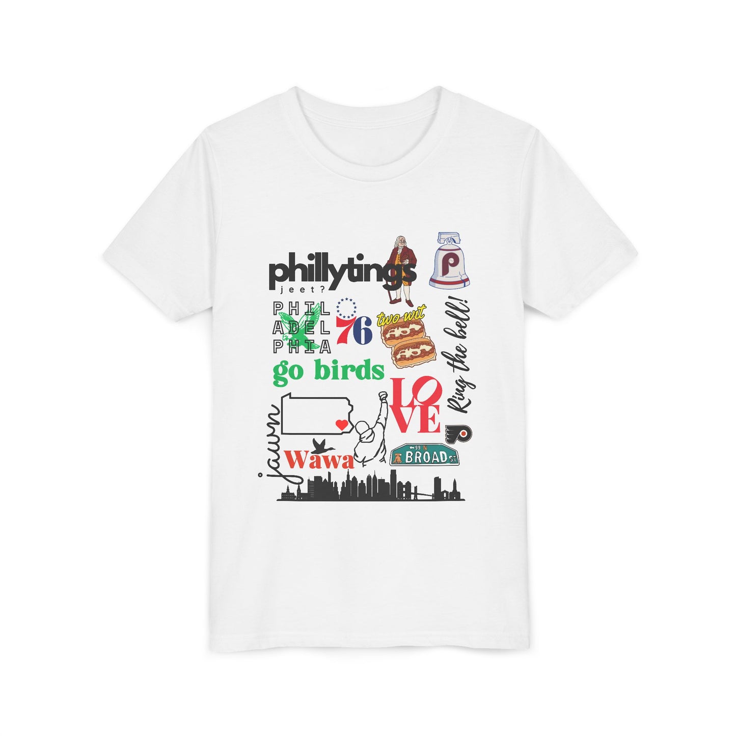 All Tings Philly - Unisex Kids Tee