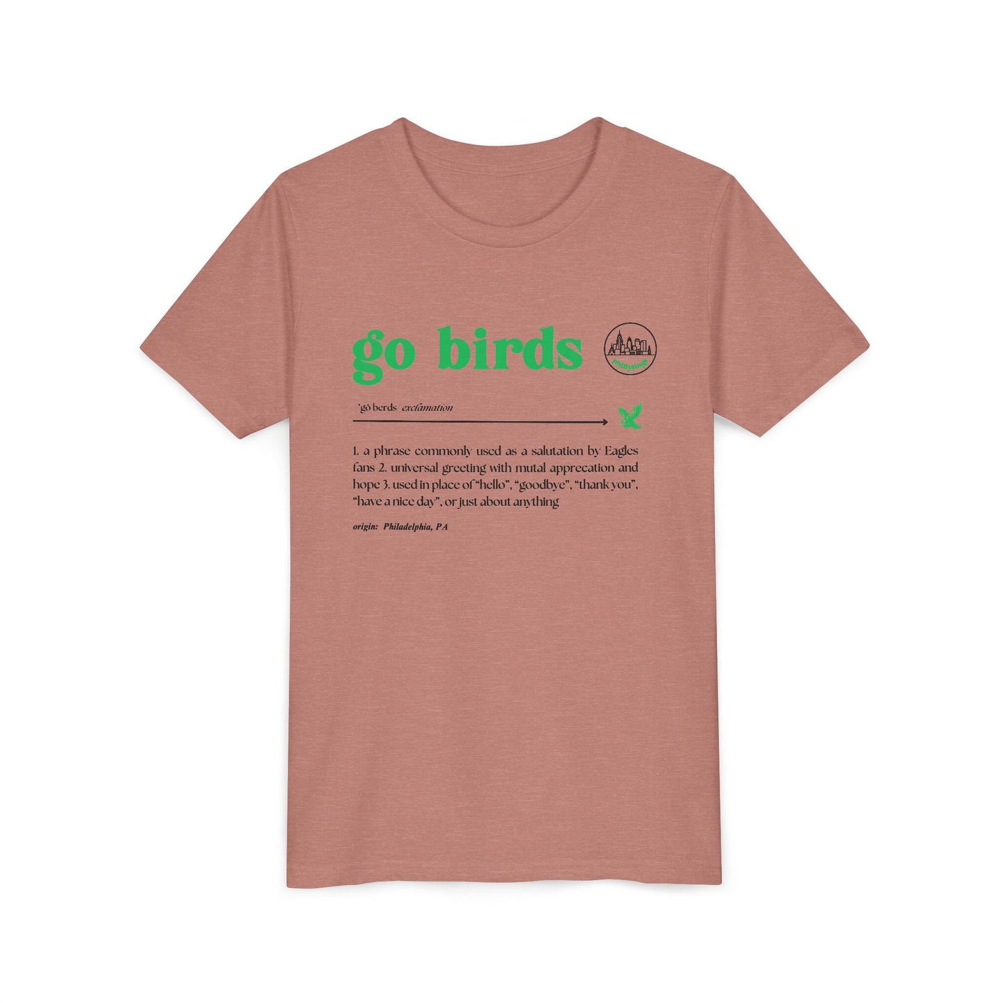 Go Birds Definition - Unisex Kids Tee