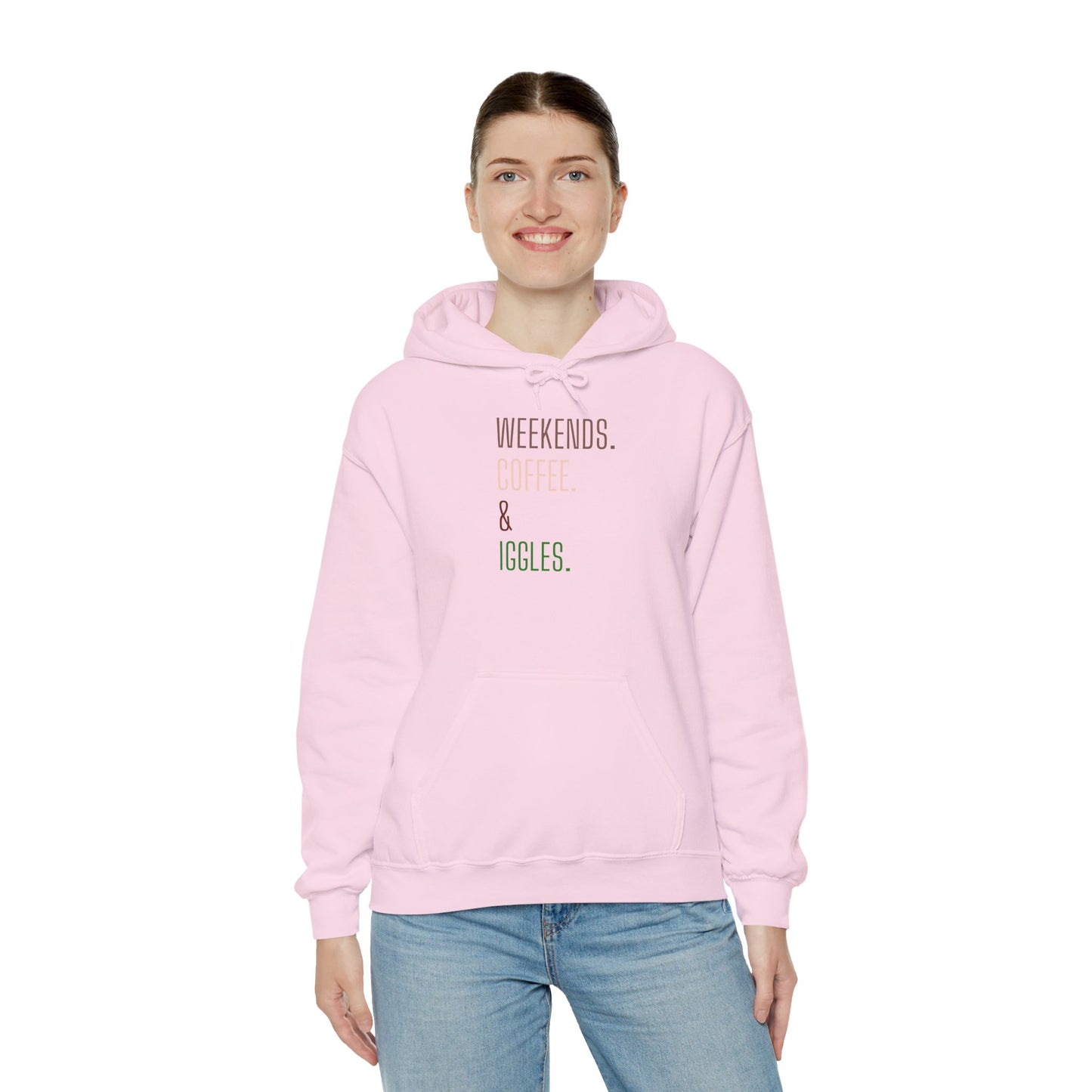 Weekends.Coffee.Iggles - Unisex Hoodie