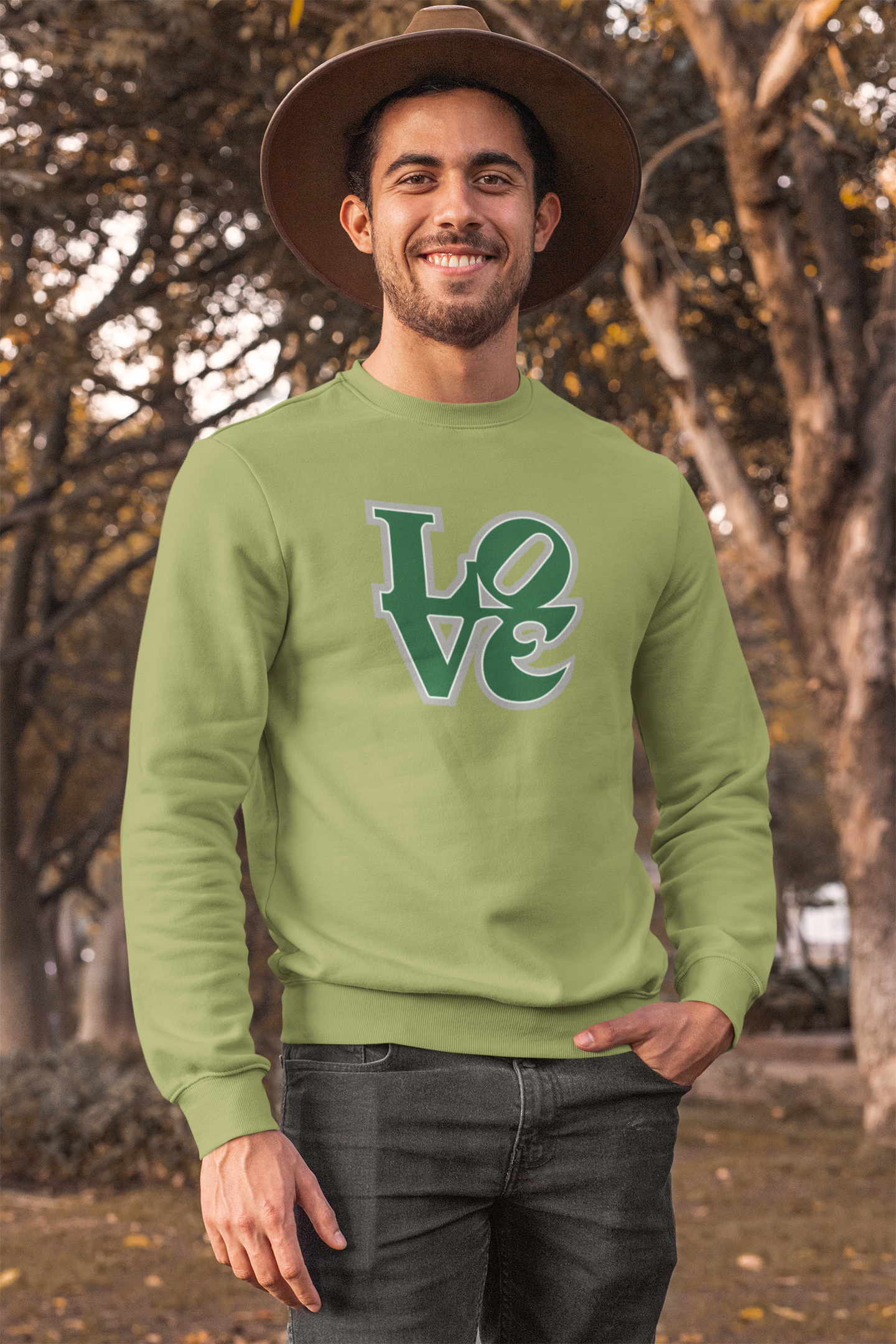 Eagles LOVE - Unisex Crewneck Sweatshirt