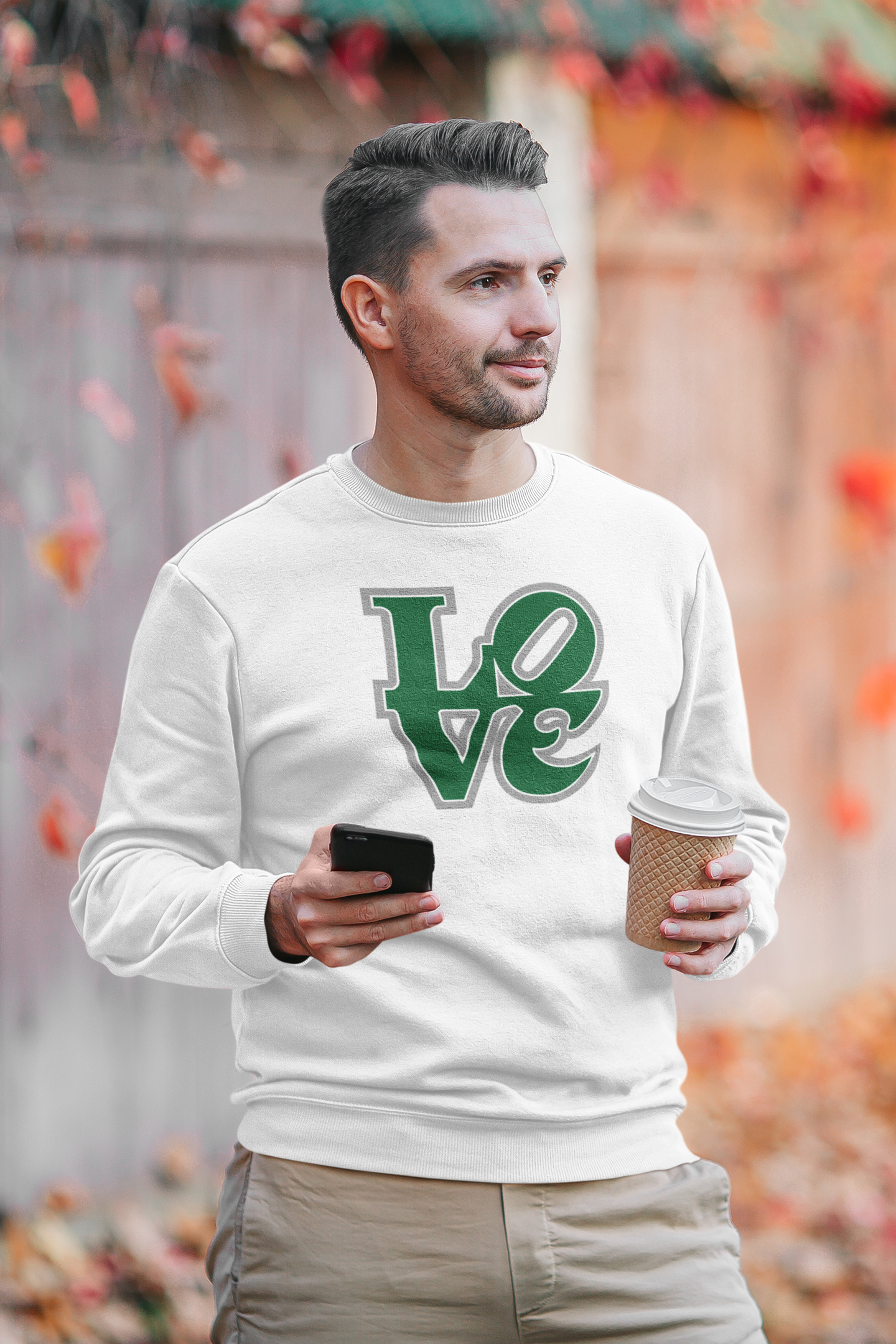 Eagles LOVE - Unisex Crewneck Sweatshirt