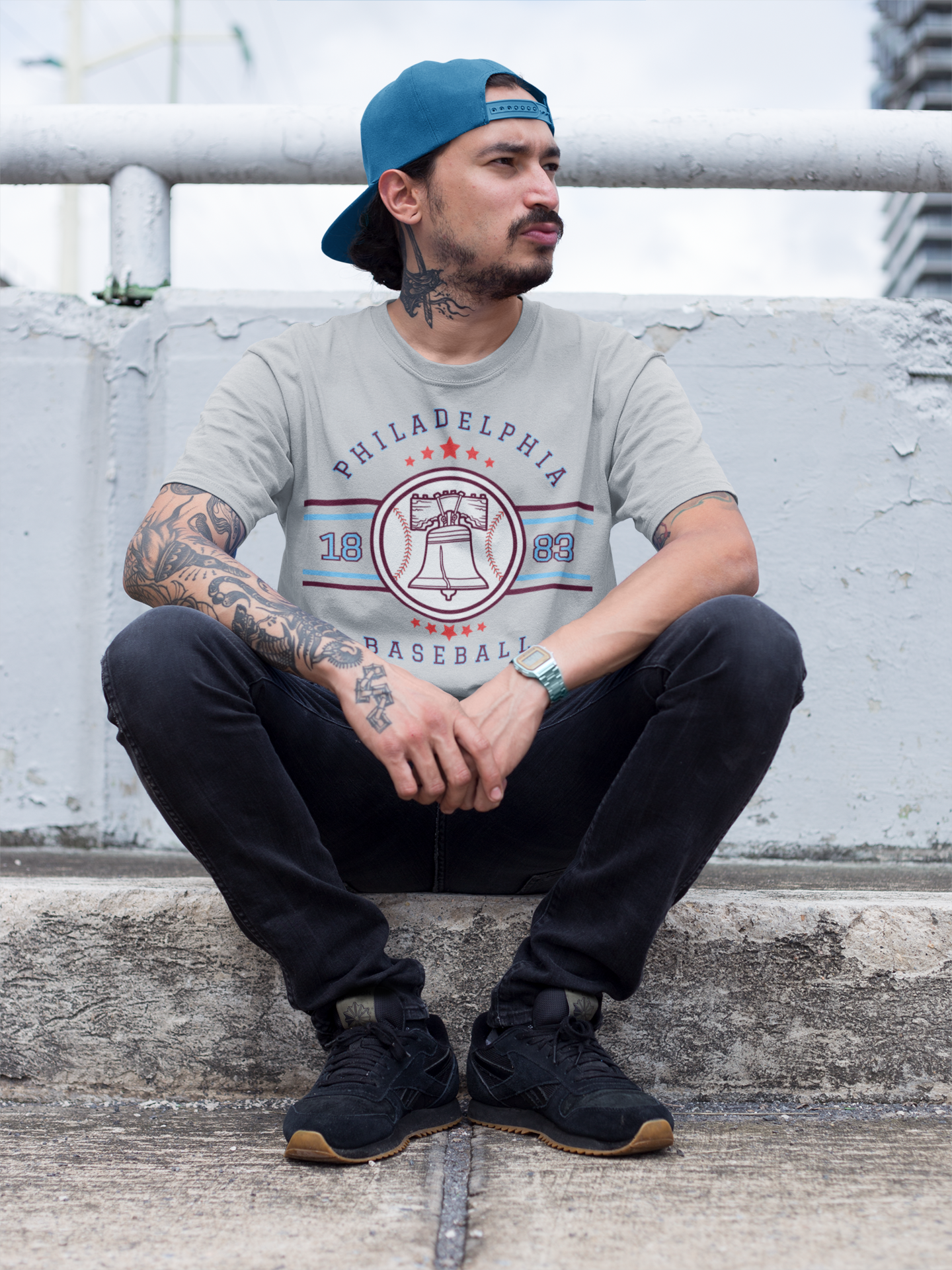 Philadelphia Baseball Retro 1883 - Unisex Tee