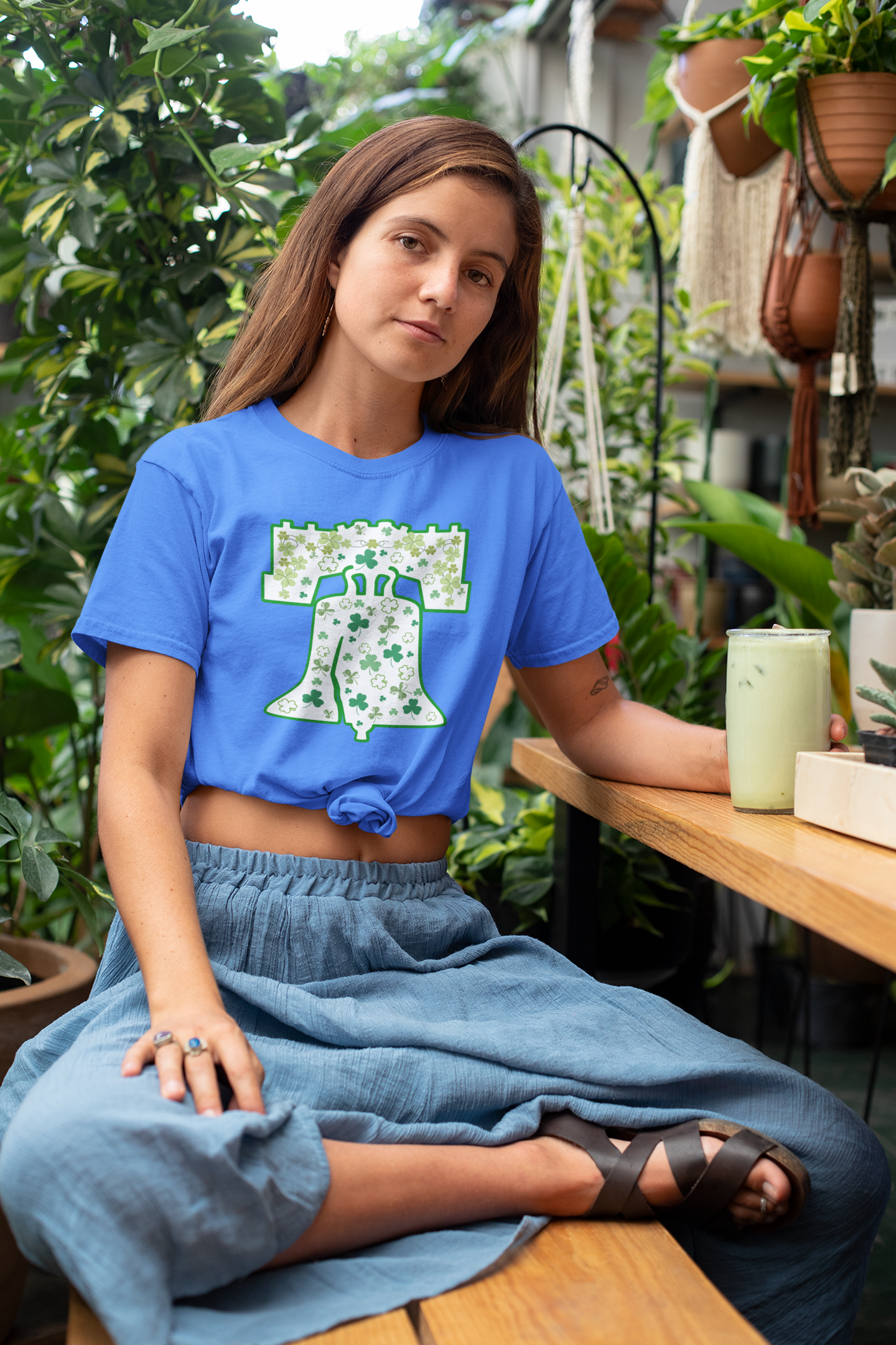 St. Patty's Day Liberty Bell - Unisex T-Shirt