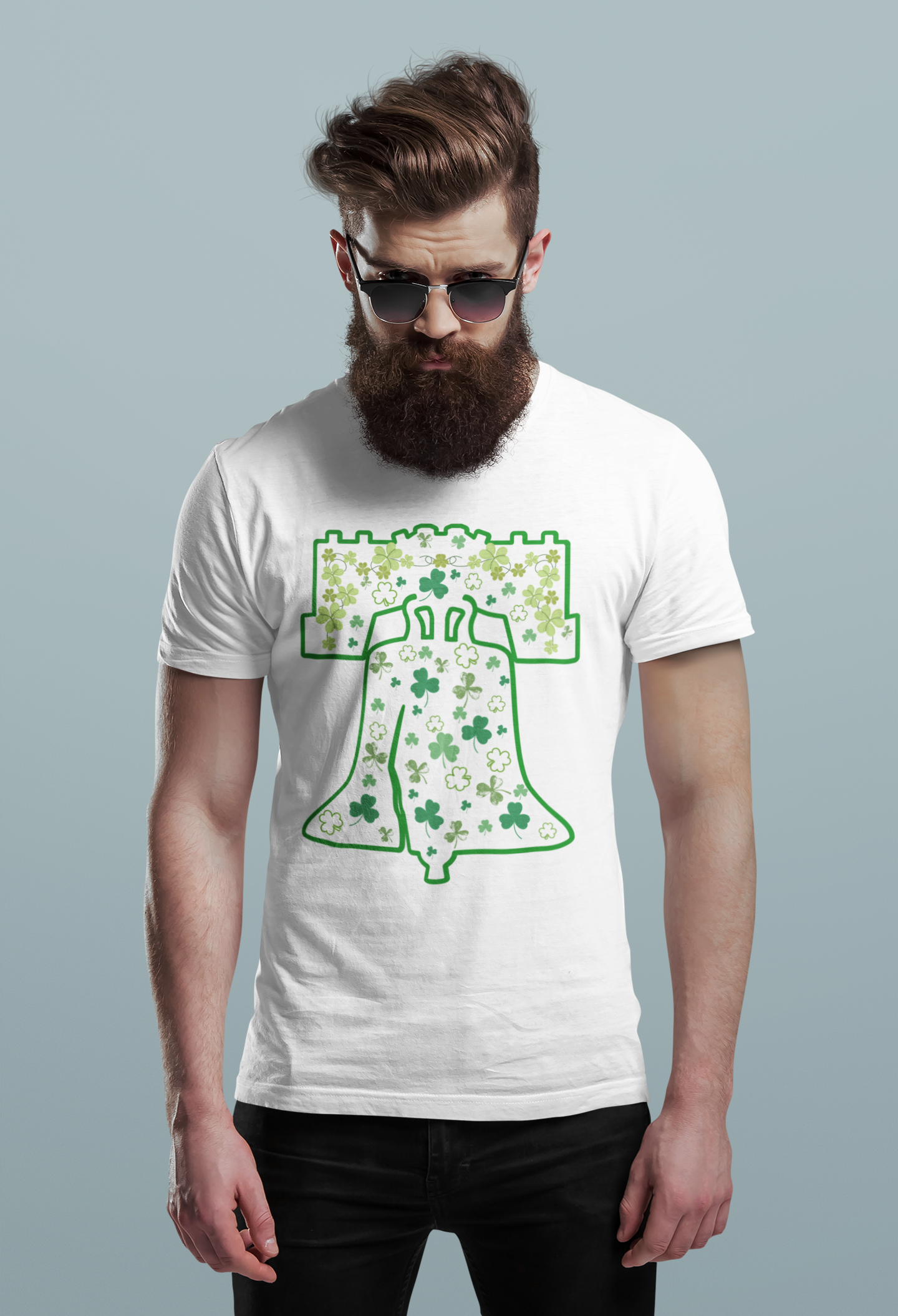 St. Patty's Day Liberty Bell - Unisex T-Shirt