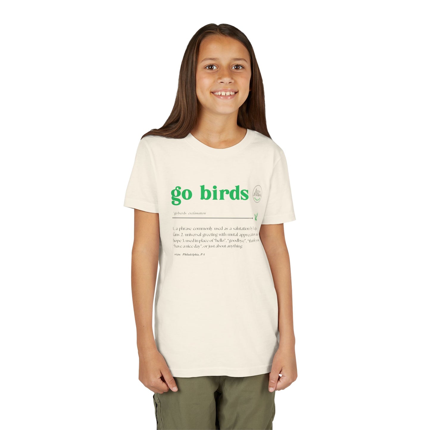 Go Birds Definition - Unisex Kids Tee