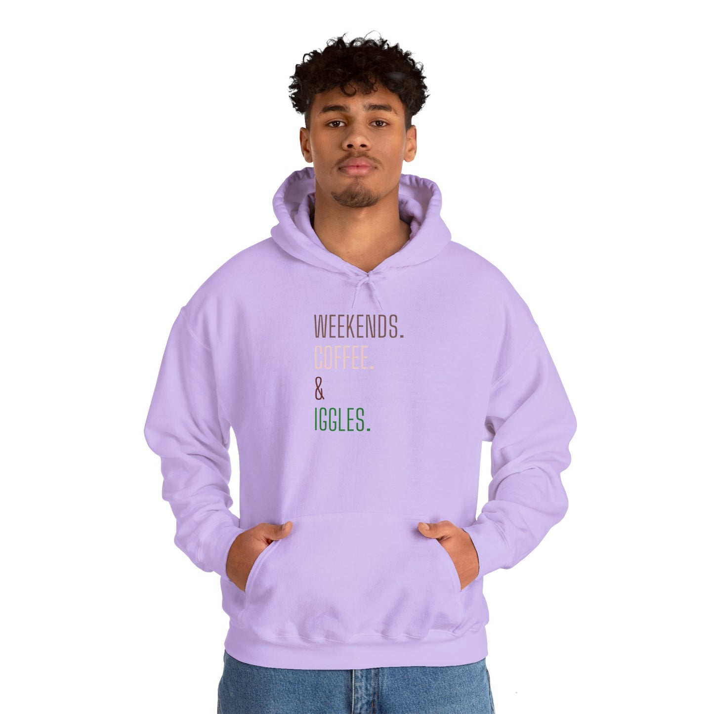 Weekends.Coffee.Iggles - Unisex Hoodie