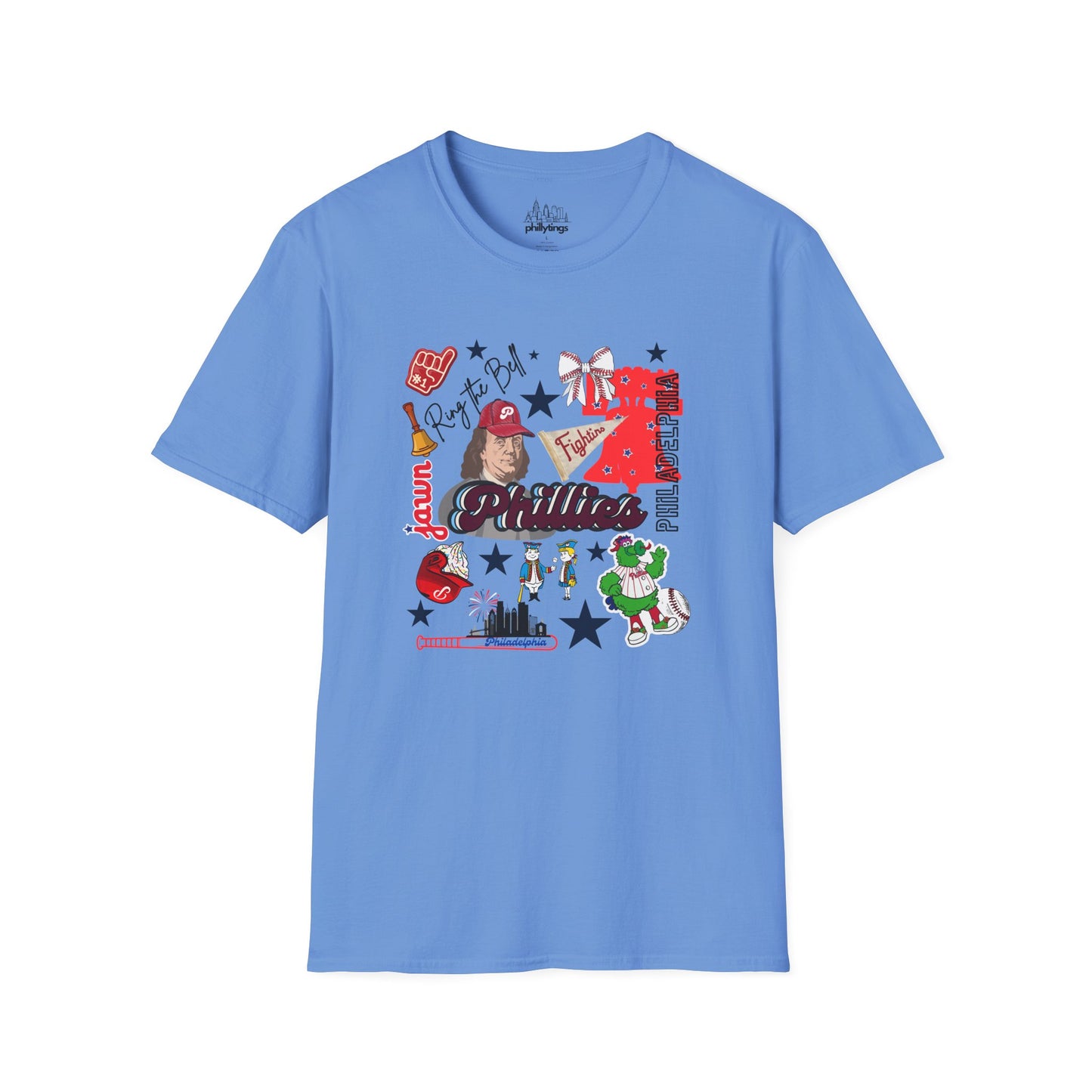 Vintage Phillies Collage - Unisex Tee