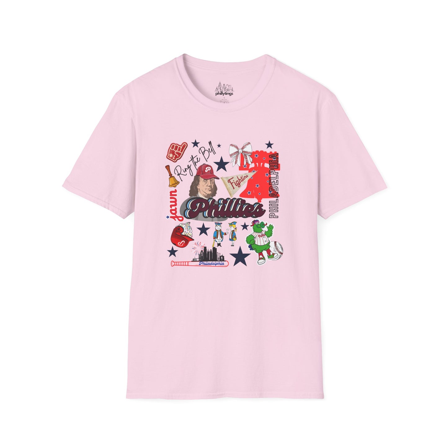 Vintage Phillies Collage - Unisex Tee