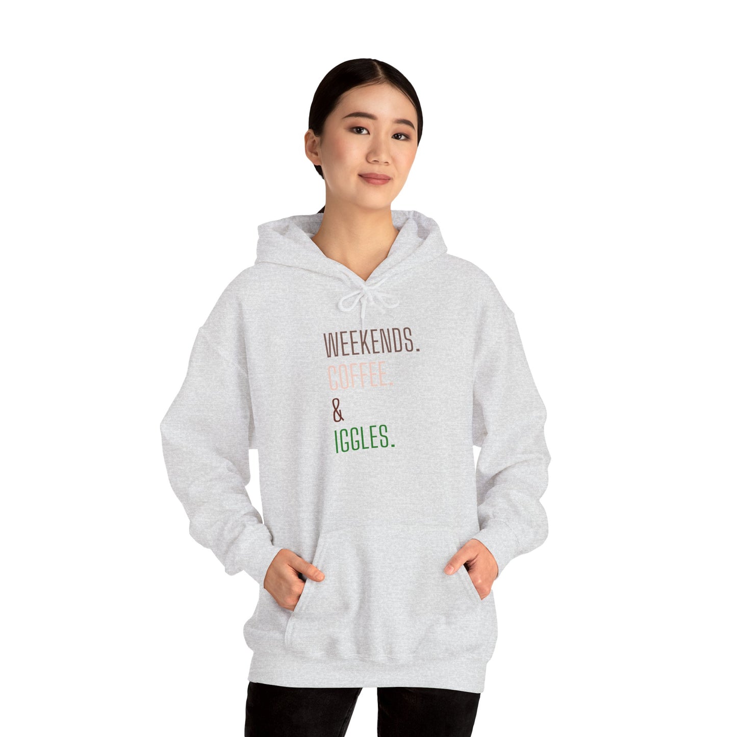 Weekends.Coffee.Iggles - Unisex Hoodie