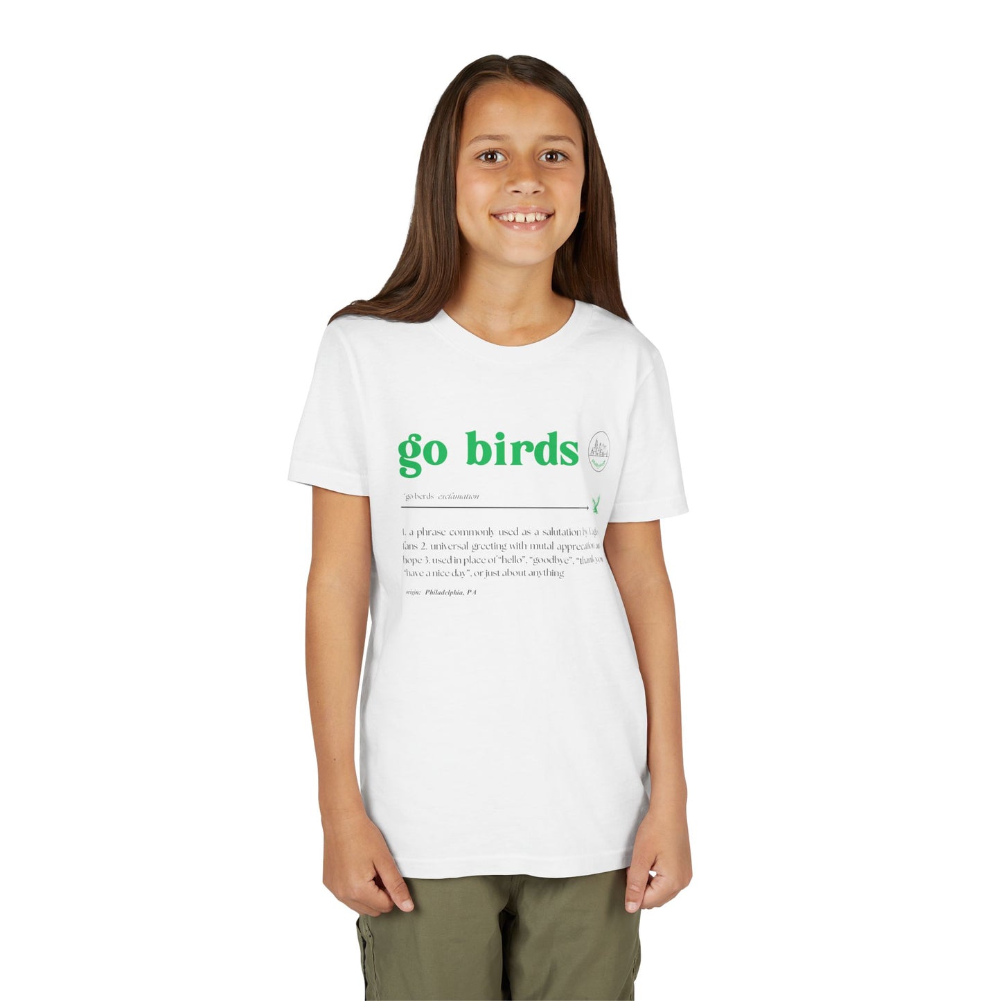 Go Birds Definition - Unisex Kids Tee