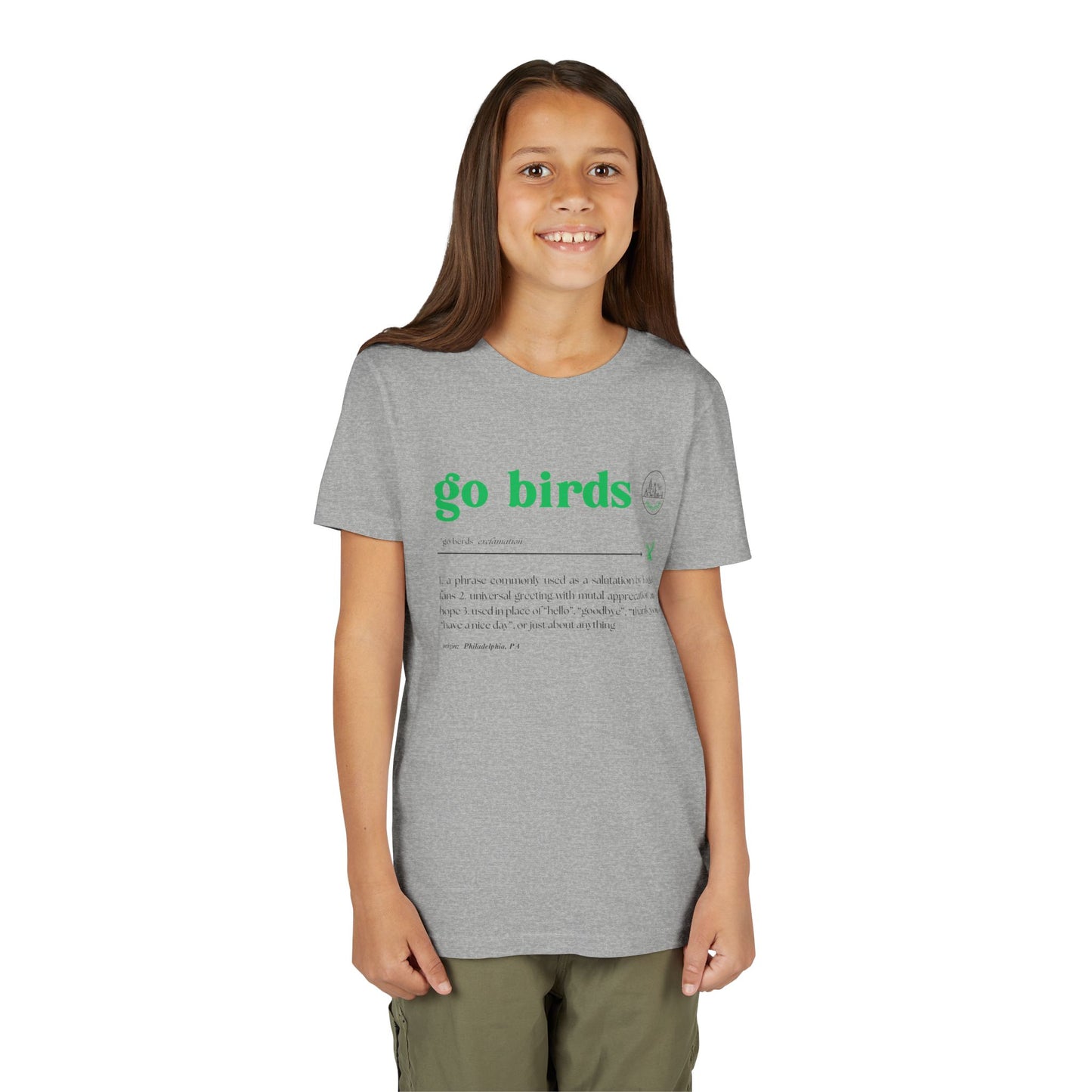 Go Birds Definition - Unisex Kids Tee