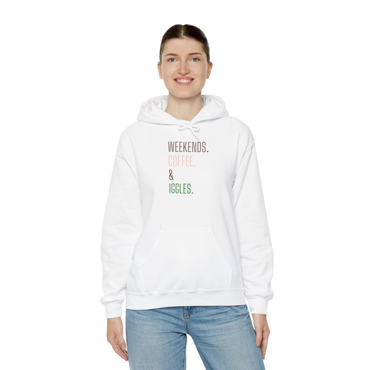 Weekends.Coffee.Iggles - Unisex Hoodie