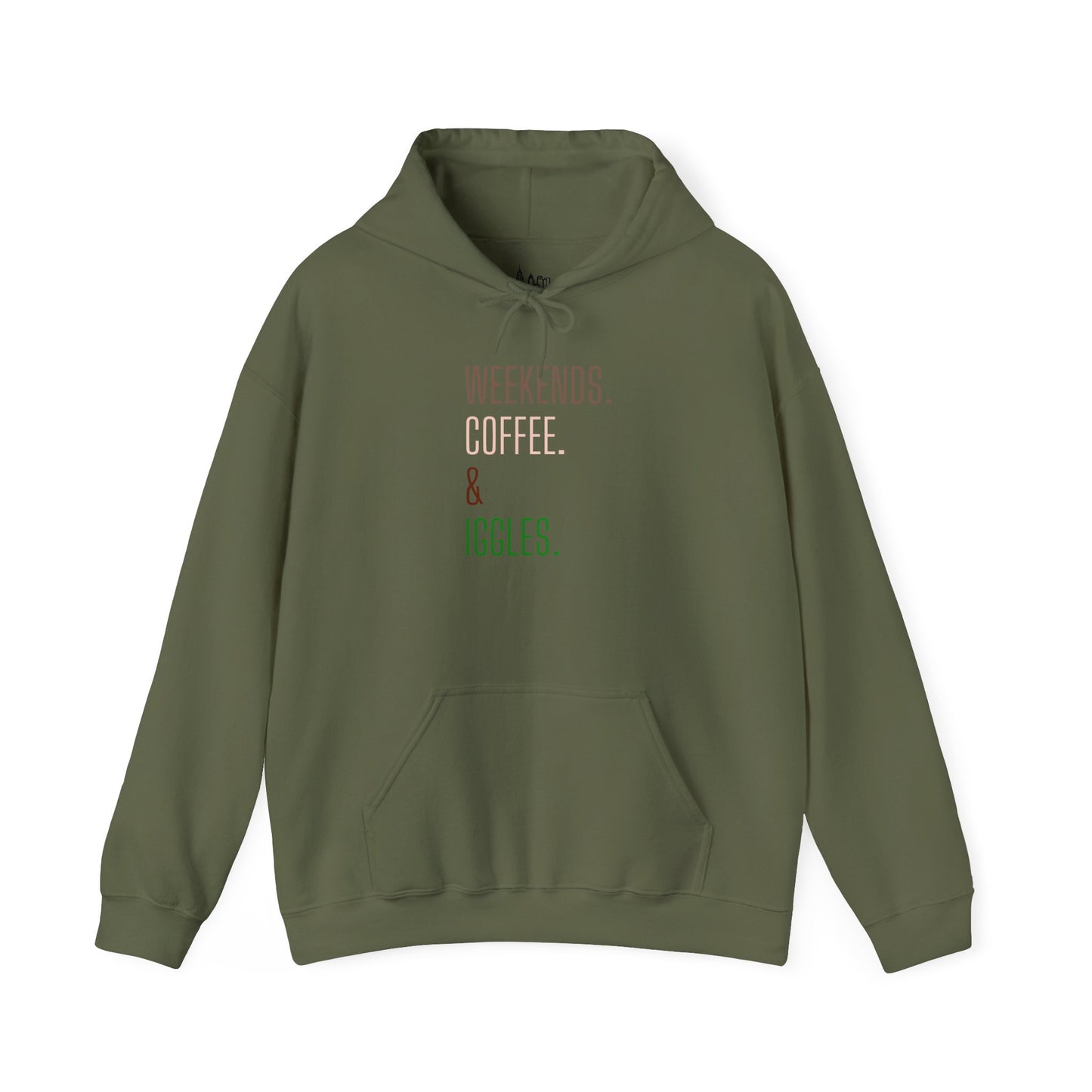 Weekends.Coffee.Iggles - Unisex Hoodie