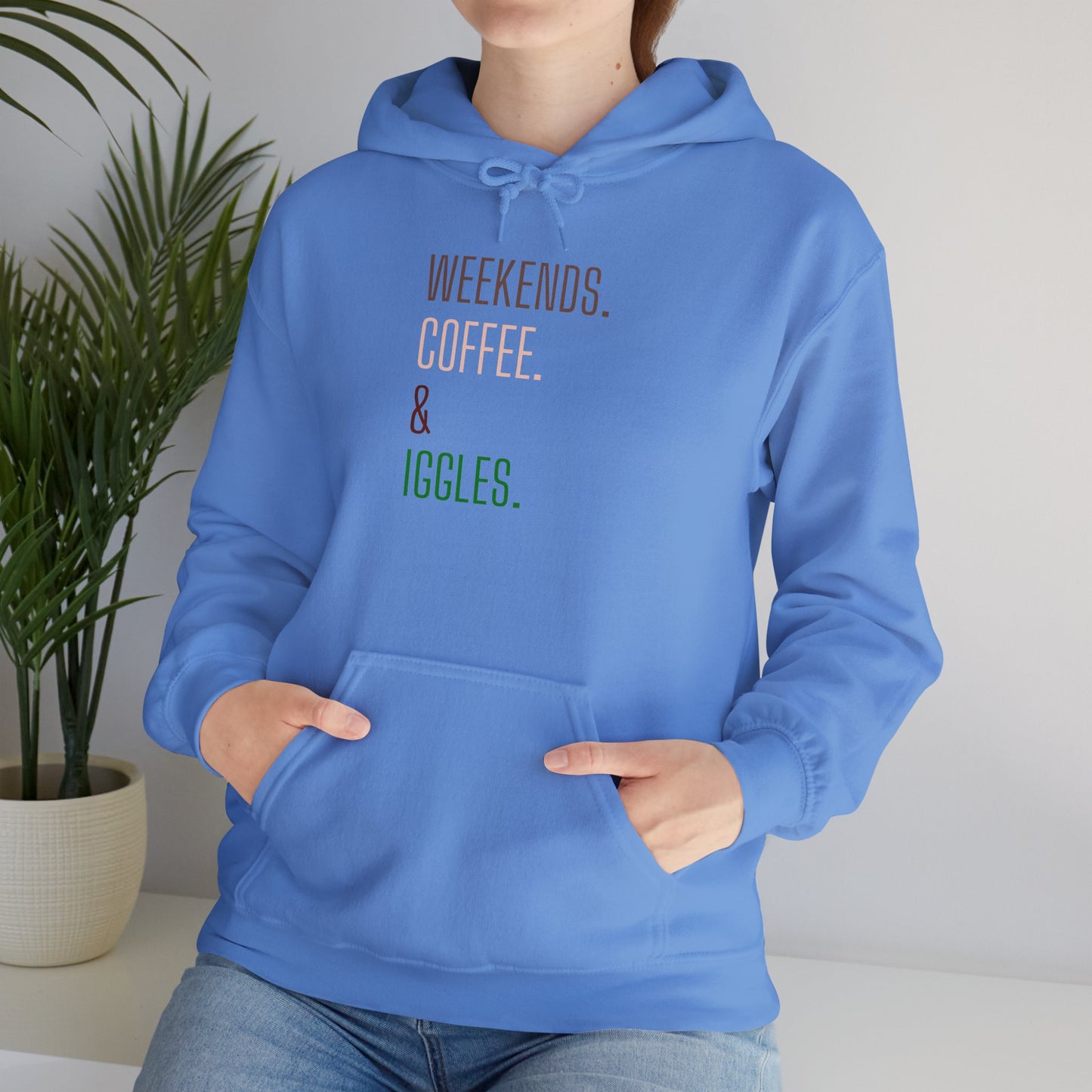 Weekends.Coffee.Iggles - Unisex Hoodie