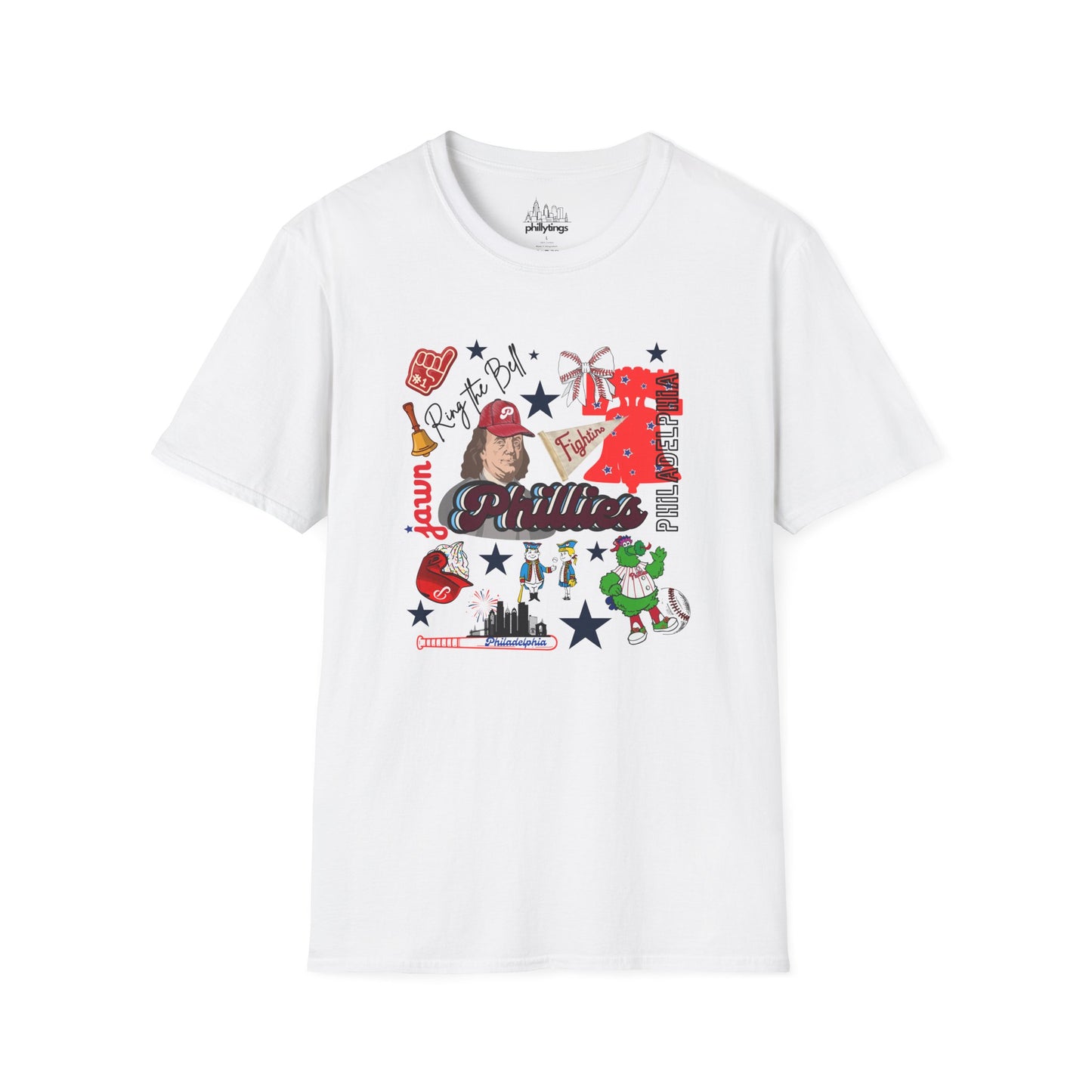 Vintage Phillies Collage - Unisex Tee