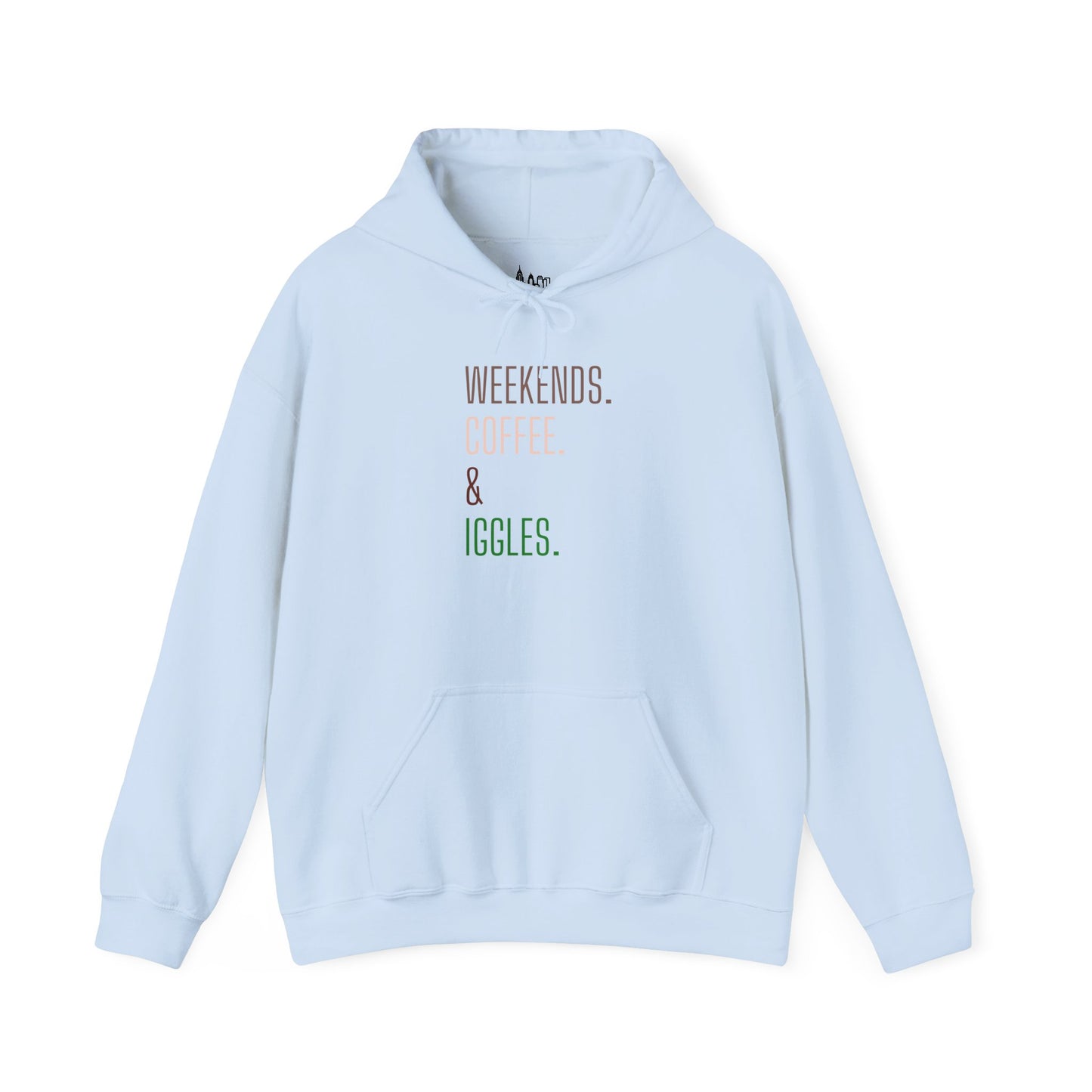 Weekends.Coffee.Iggles - Unisex Hoodie