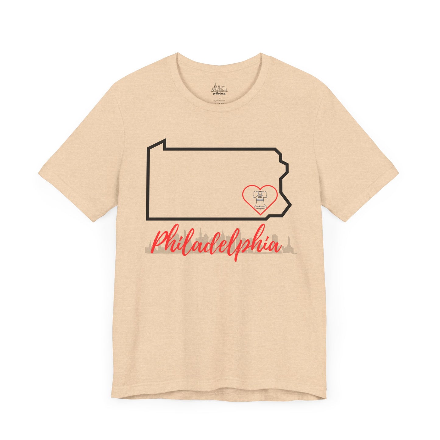 Philadelphia, PA - Unisex Tee