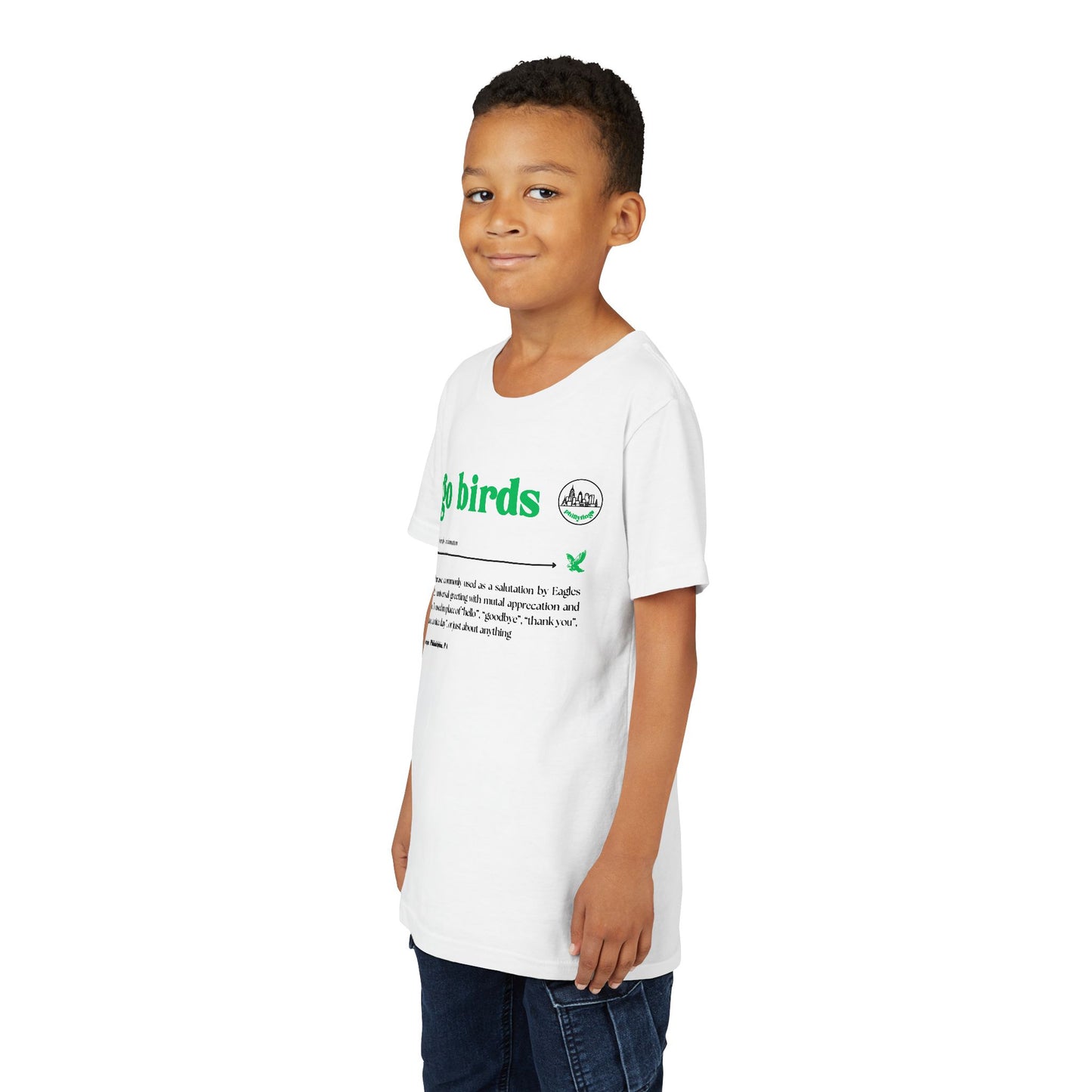 Go Birds Definition - Unisex Kids Tee