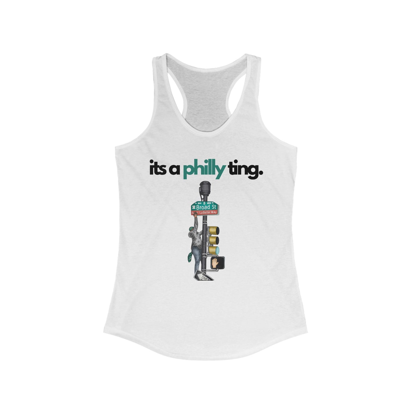Philly Pole - Racerback Tank