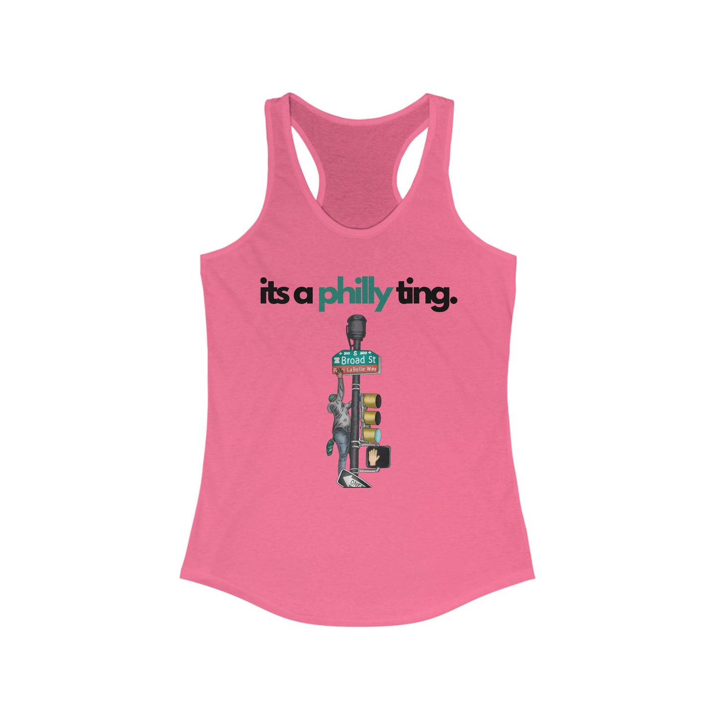 Philly Pole - Racerback Tank