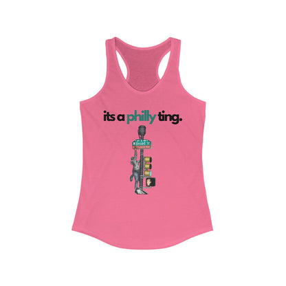 Philly Pole - Racerback Tank