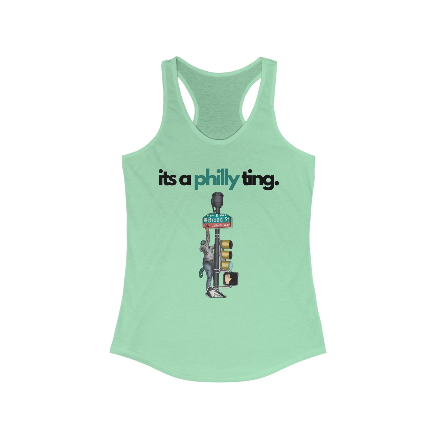 Philly Pole - Racerback Tank