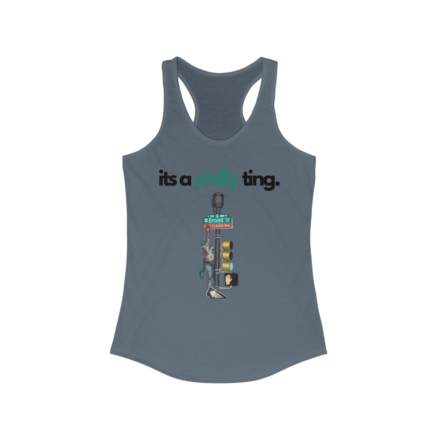 Philly Pole - Racerback Tank