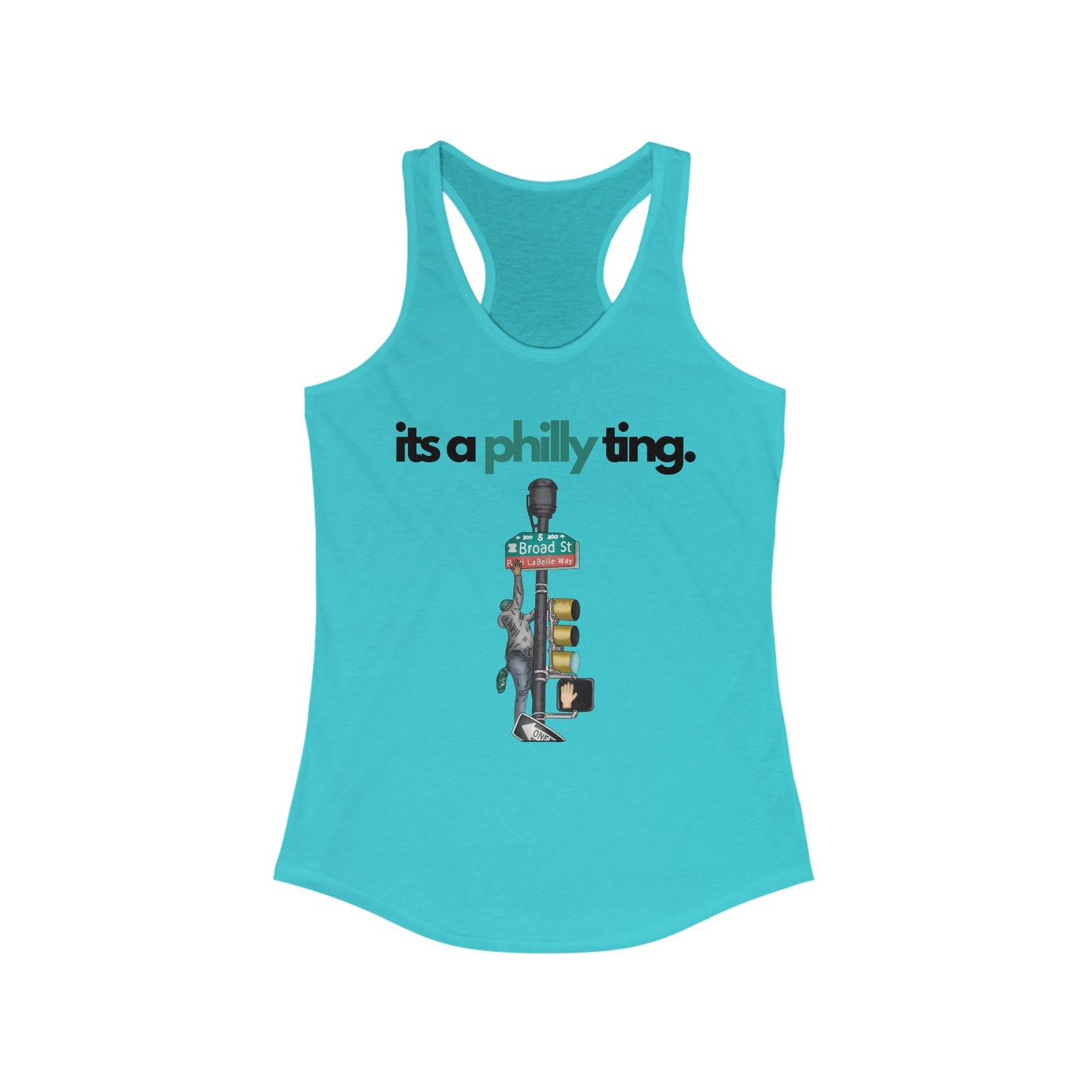 Philly Pole - Racerback Tank