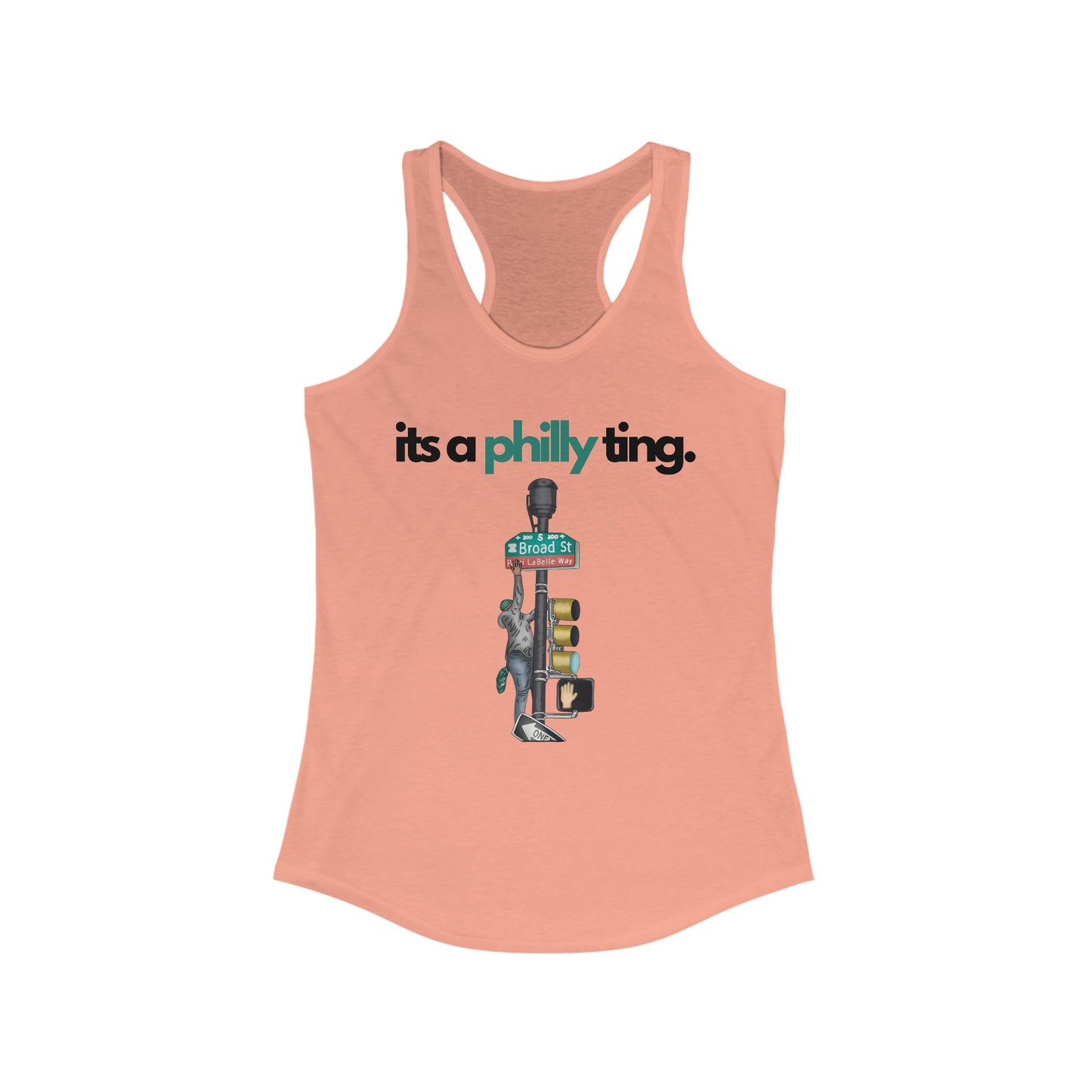 Philly Pole - Racerback Tank