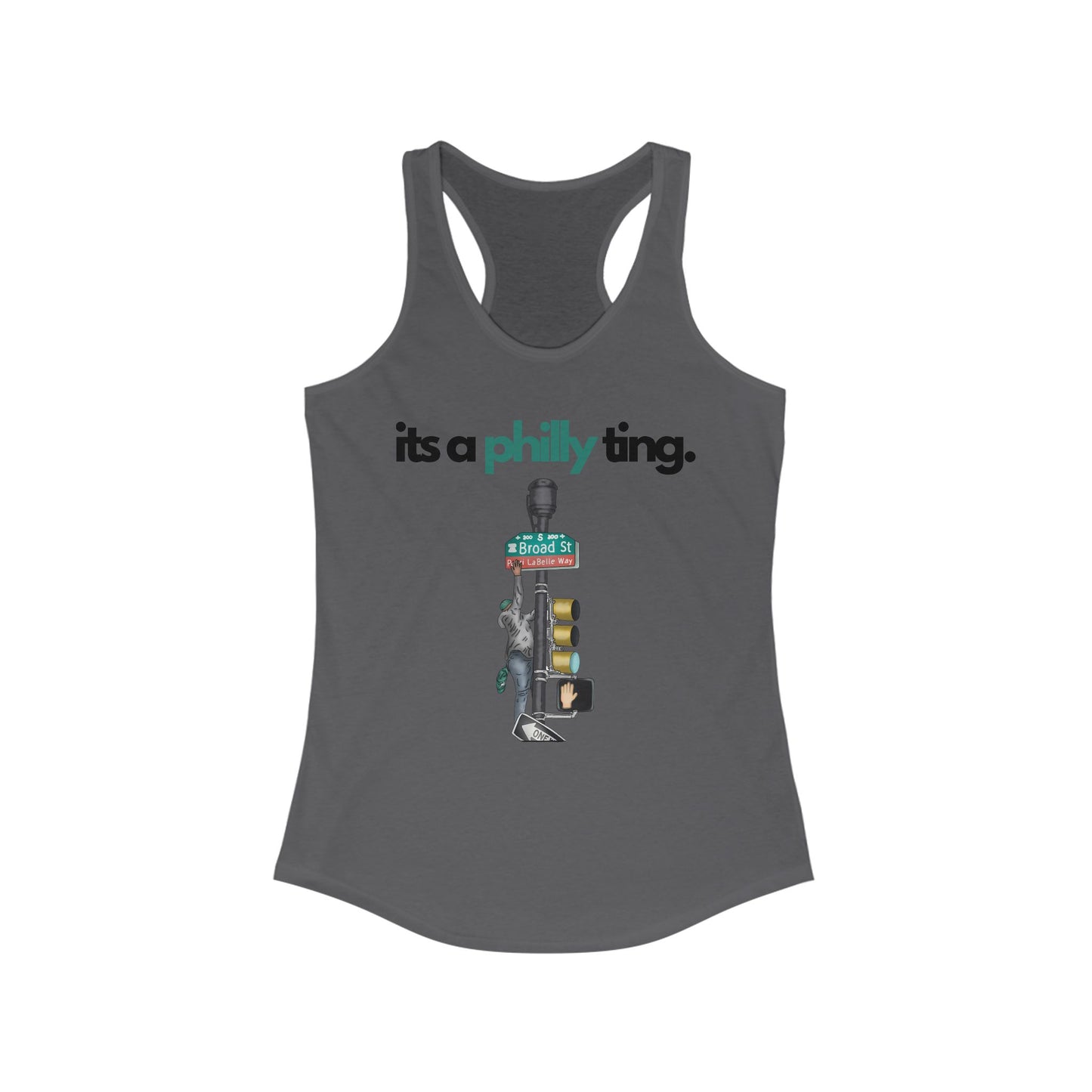 Philly Pole - Racerback Tank