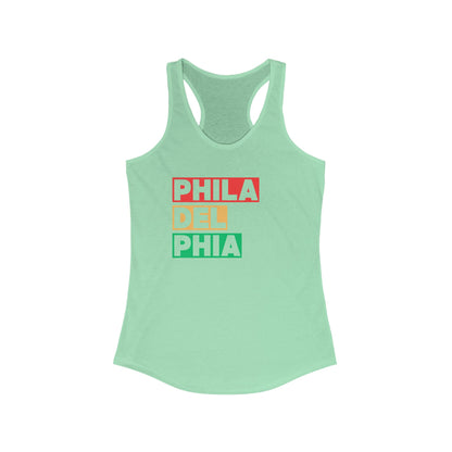 PHILA-DEL-PHIA - Racerback Tank