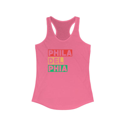 PHILA-DEL-PHIA - Racerback Tank