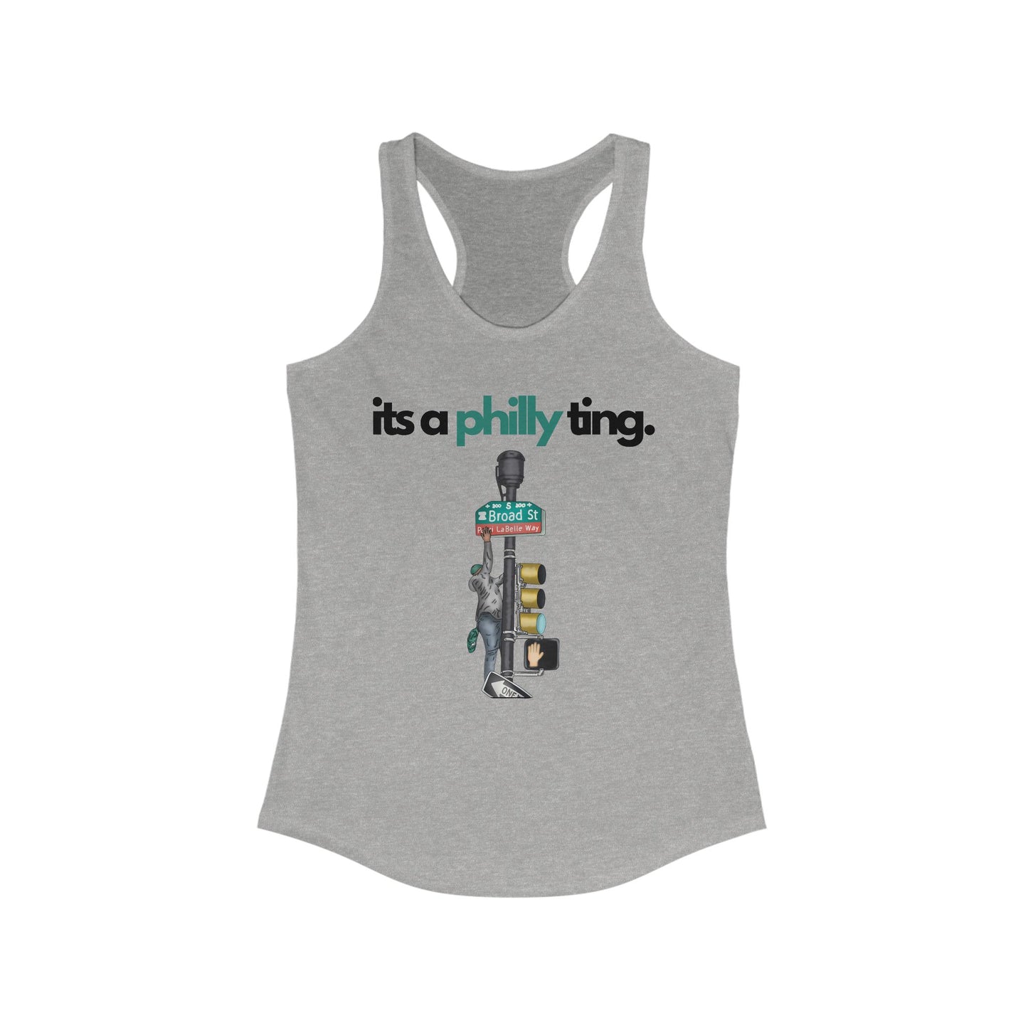 Philly Pole - Racerback Tank