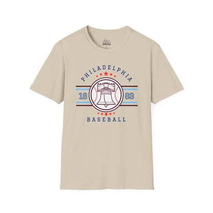 Philadelphia Baseball Retro 1883 - Unisex Tee