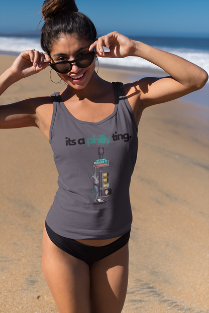 Philly Pole - Racerback Tank