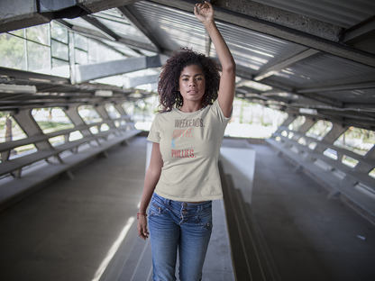 Weekend Coffee & Phillies Unisex Softstyle T-Shirt
